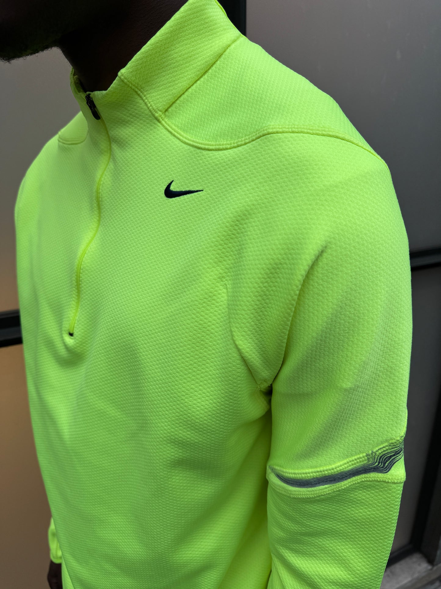 Early 2000’s Nike Sphere Technical Volt Green Sportwear Longsleeve