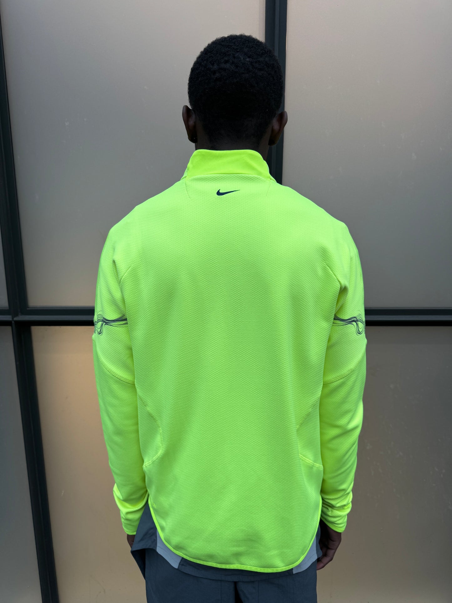 Early 2000’s Nike Sphere Technical Volt Green Sportwear Longsleeve