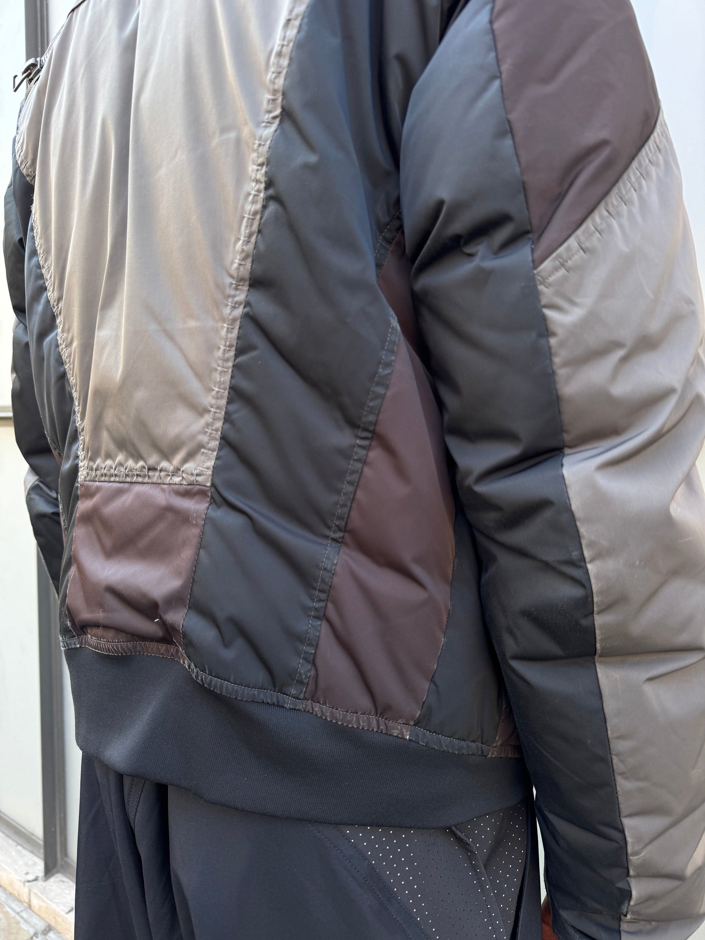 Early 2000’s Marithe Francois + Girbaud Patchwork Multi Pocket Jacket