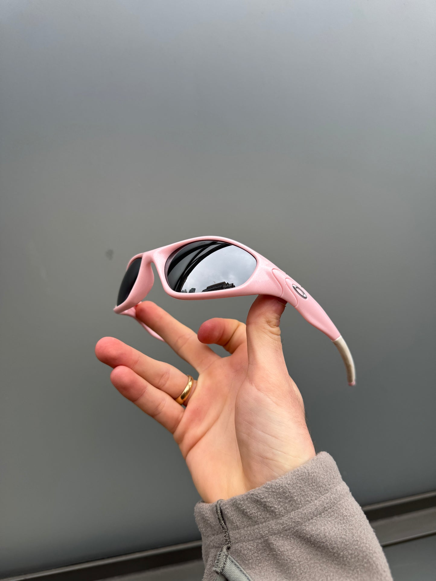 Early 2000’s Oakley Minute 2.0 Baby Pink Sunglasses