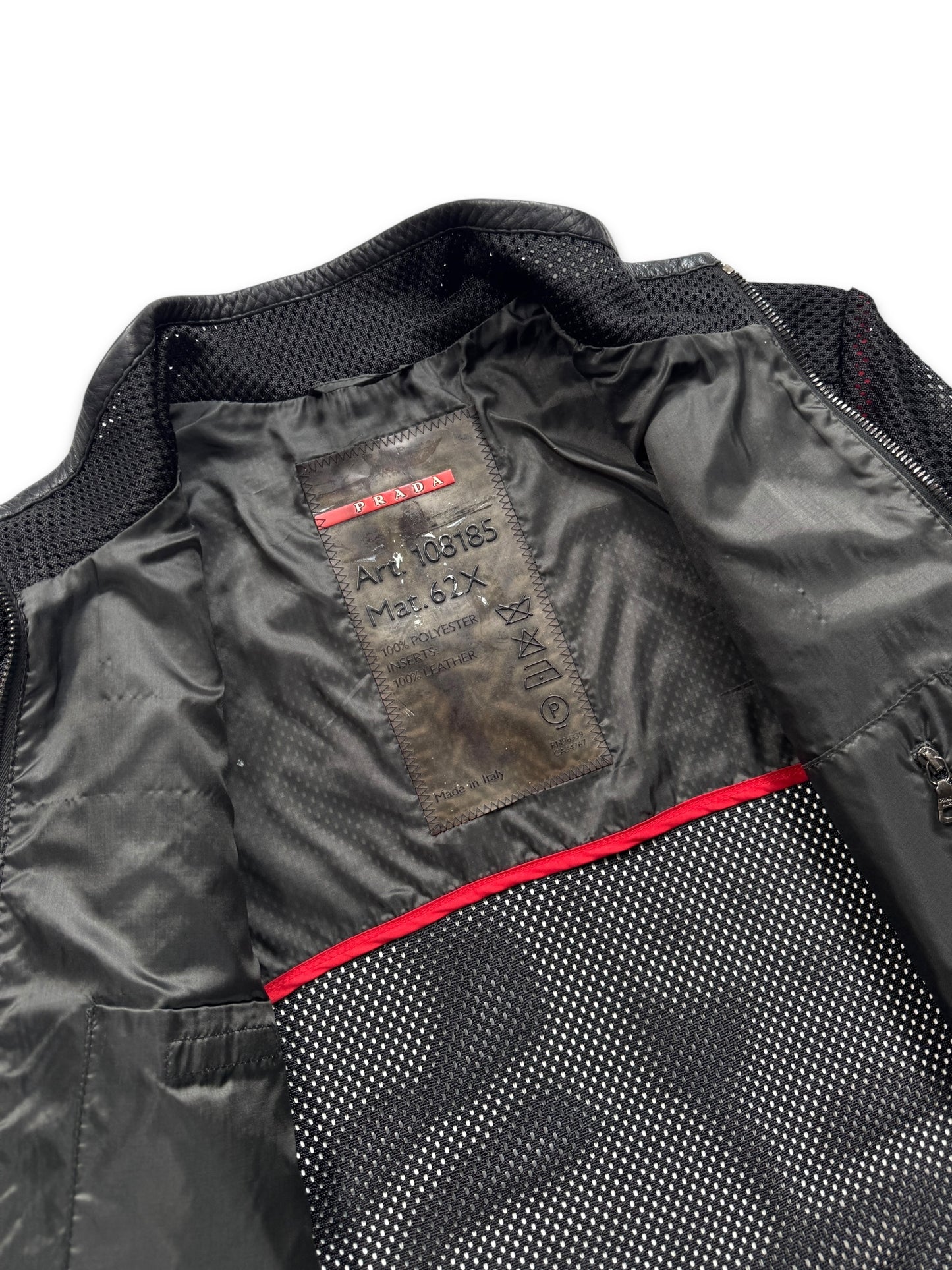 SS00’ Prada Sport Mesh Motor Womens Jacket