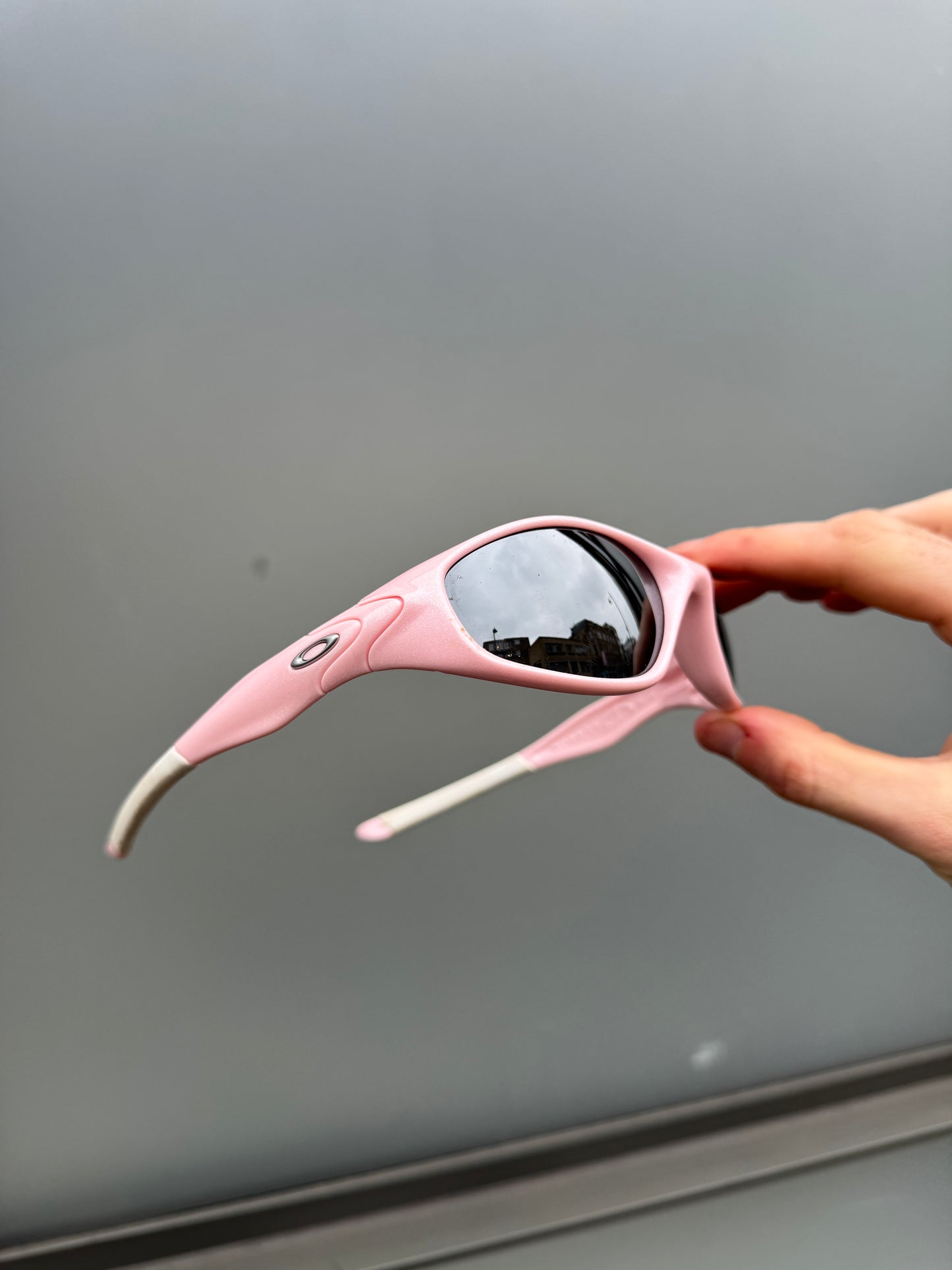 Early 2000’s Oakley Minute 2.0 Baby Pink Sunglasses
