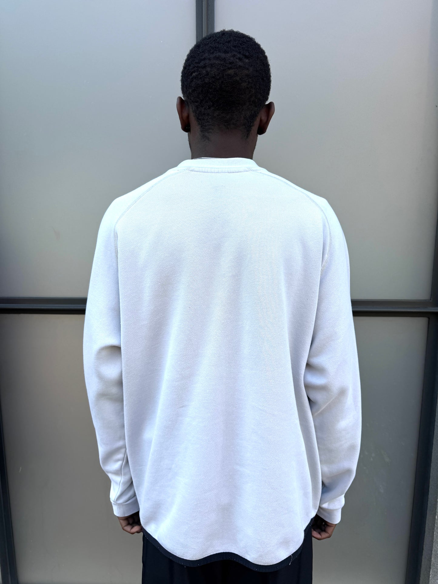 Early 2000’s Nike Spellout Stash Pocket Crewneck
