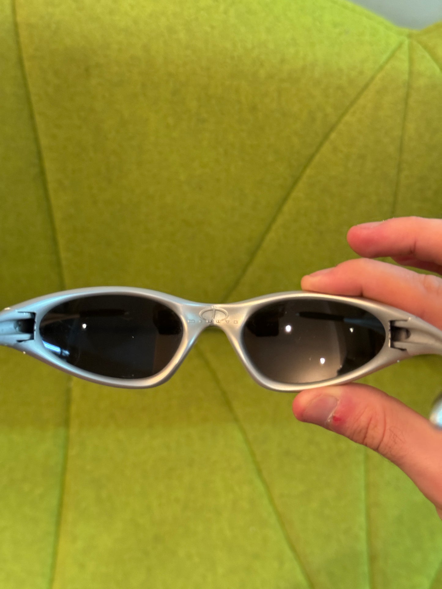 Oakley Minute Silver/Black Sunglasses