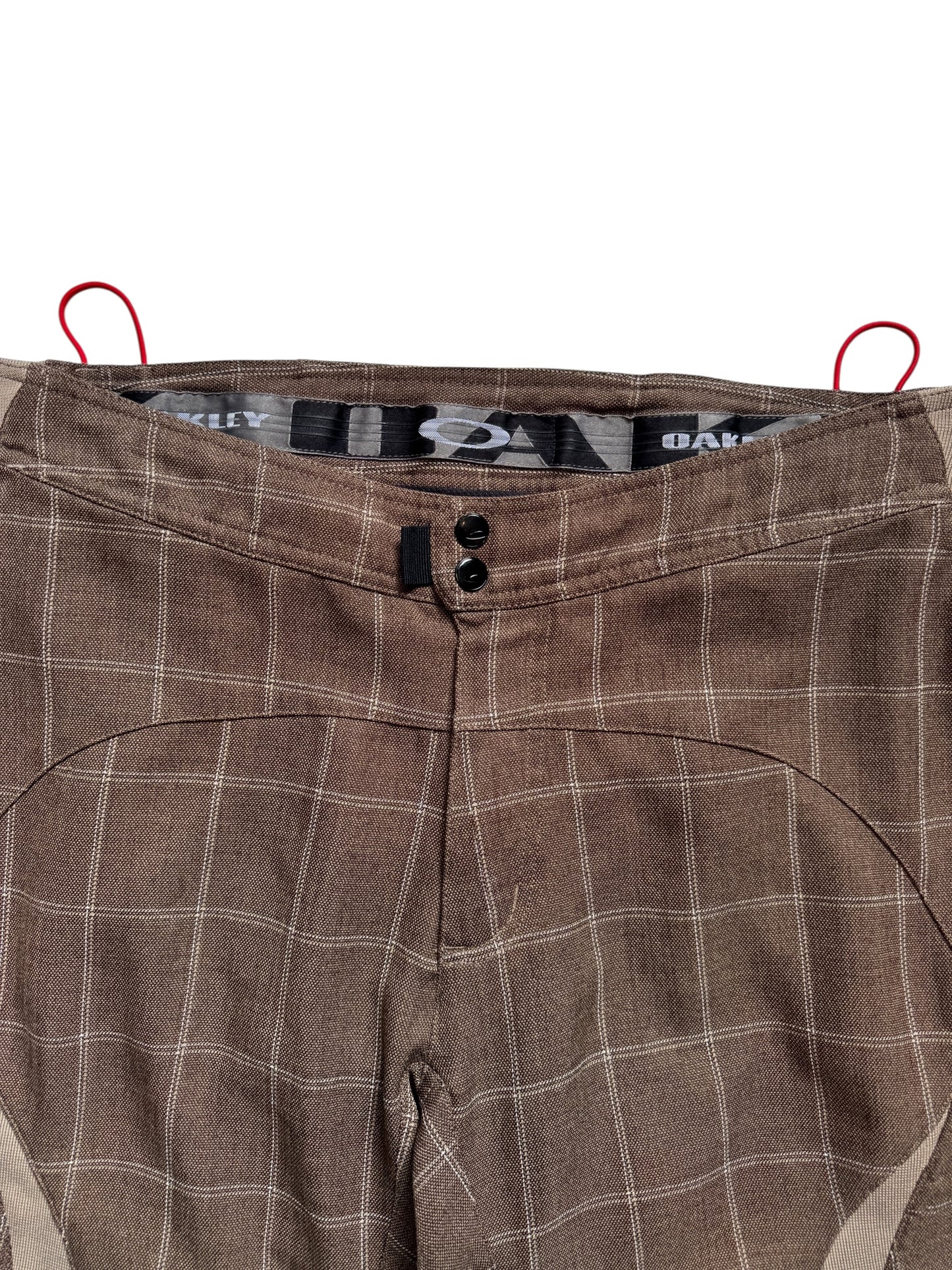 Early 2000’s Oakley Plaid Technical Shorts
