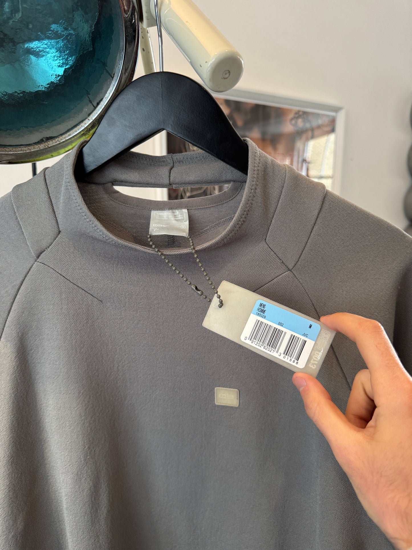 Nike 01 Code 'First Grade Tee Unit' Marino Wool Longsleeve Crewneck