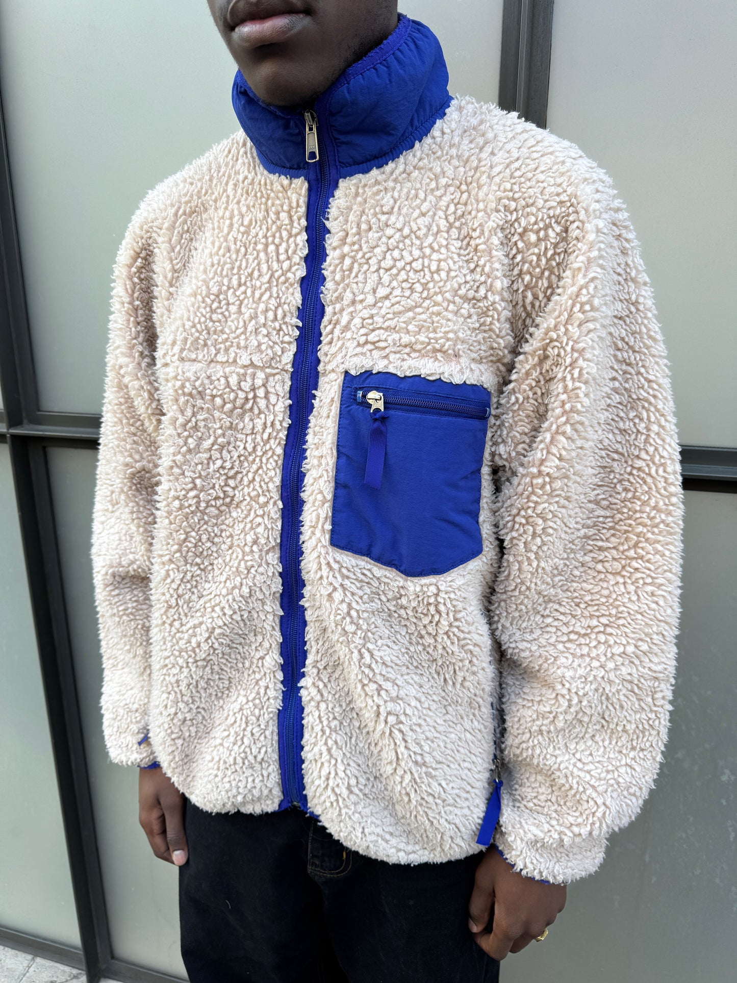 1990's Patagonia Deep Pile Fleece Jacket