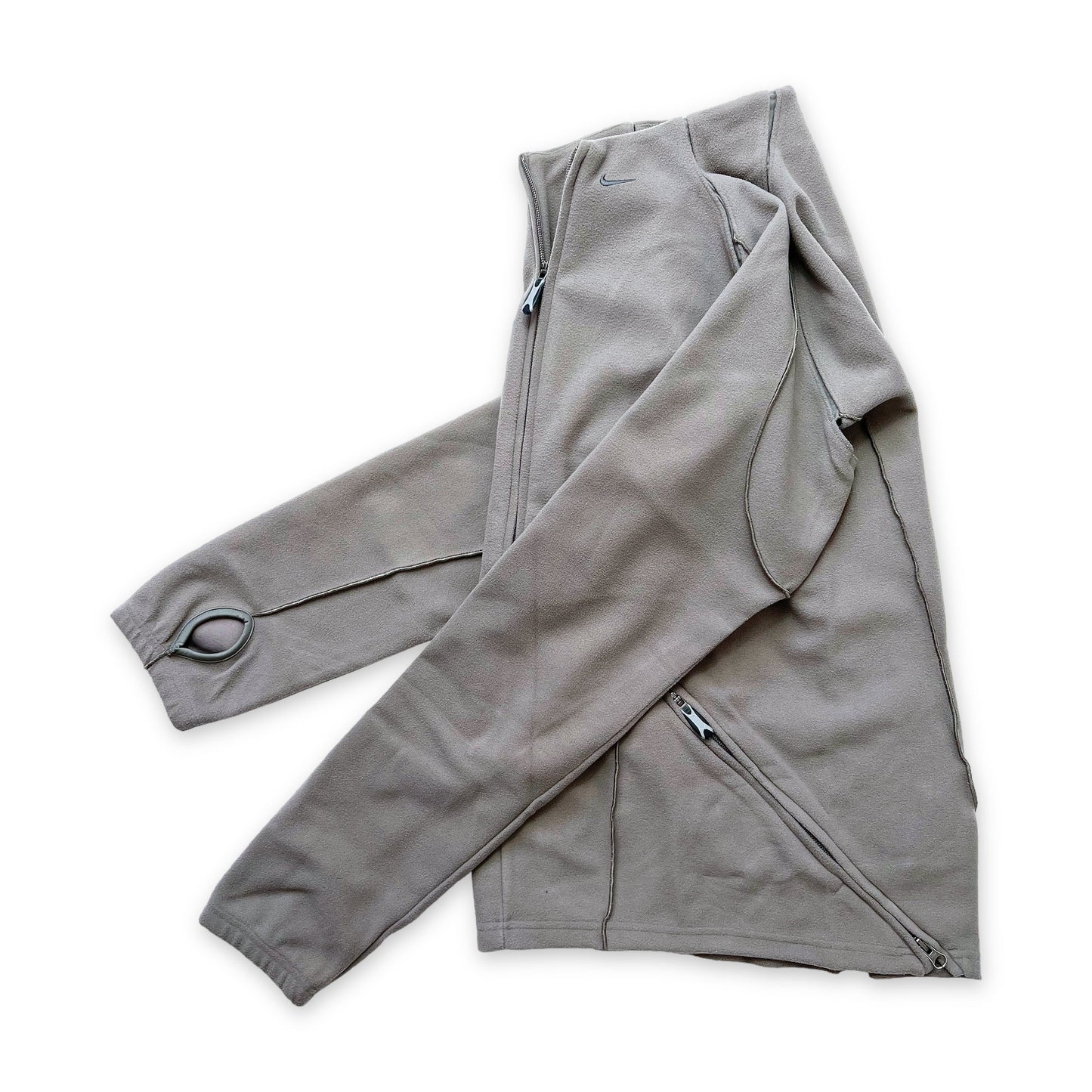 2003 Nike ‘MB1’ Mobius Mini Swoosh Technical Half Zip Fleece