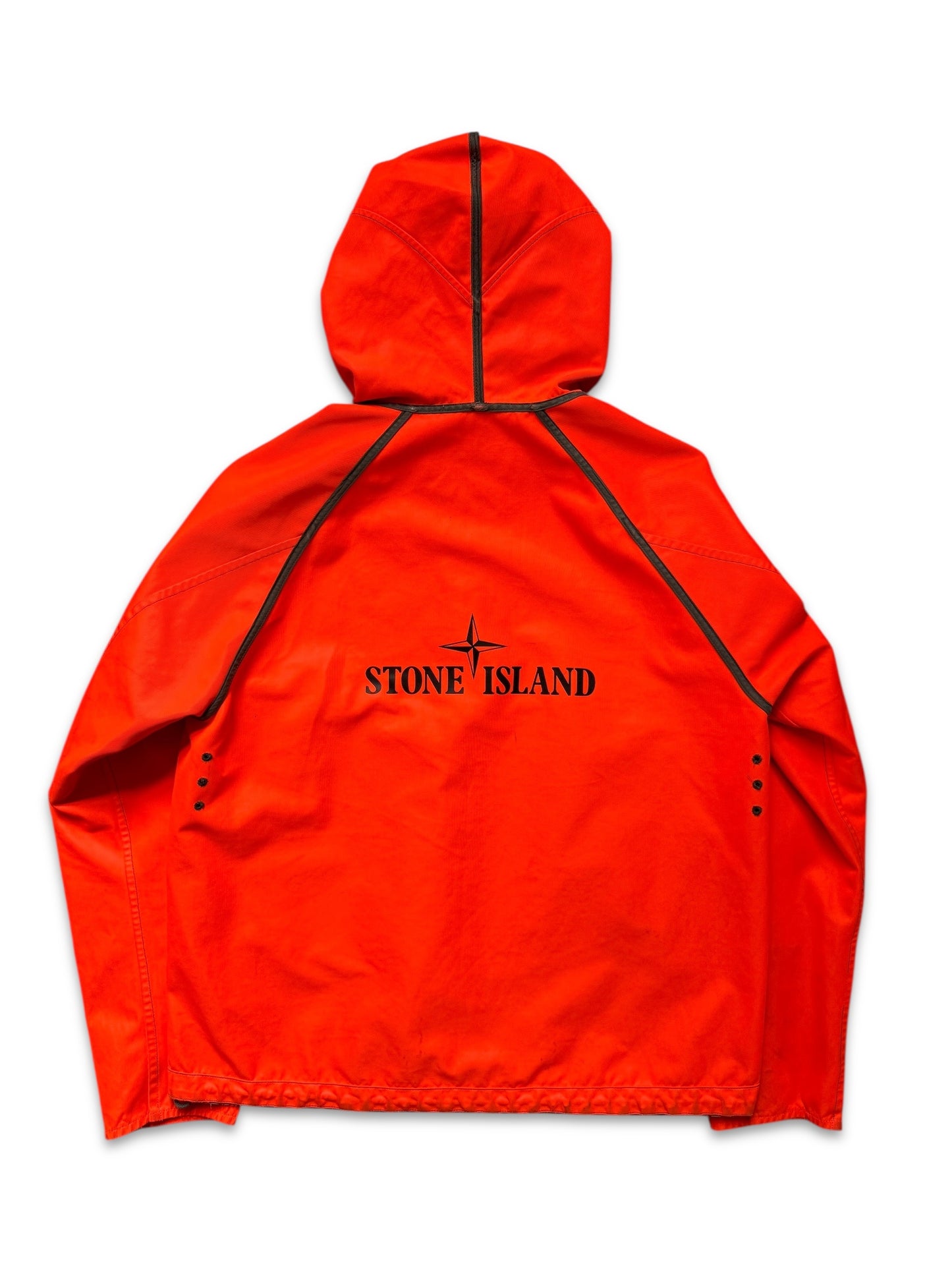 AW05' Stone Island Fluorescent Orange Reversible Jacket