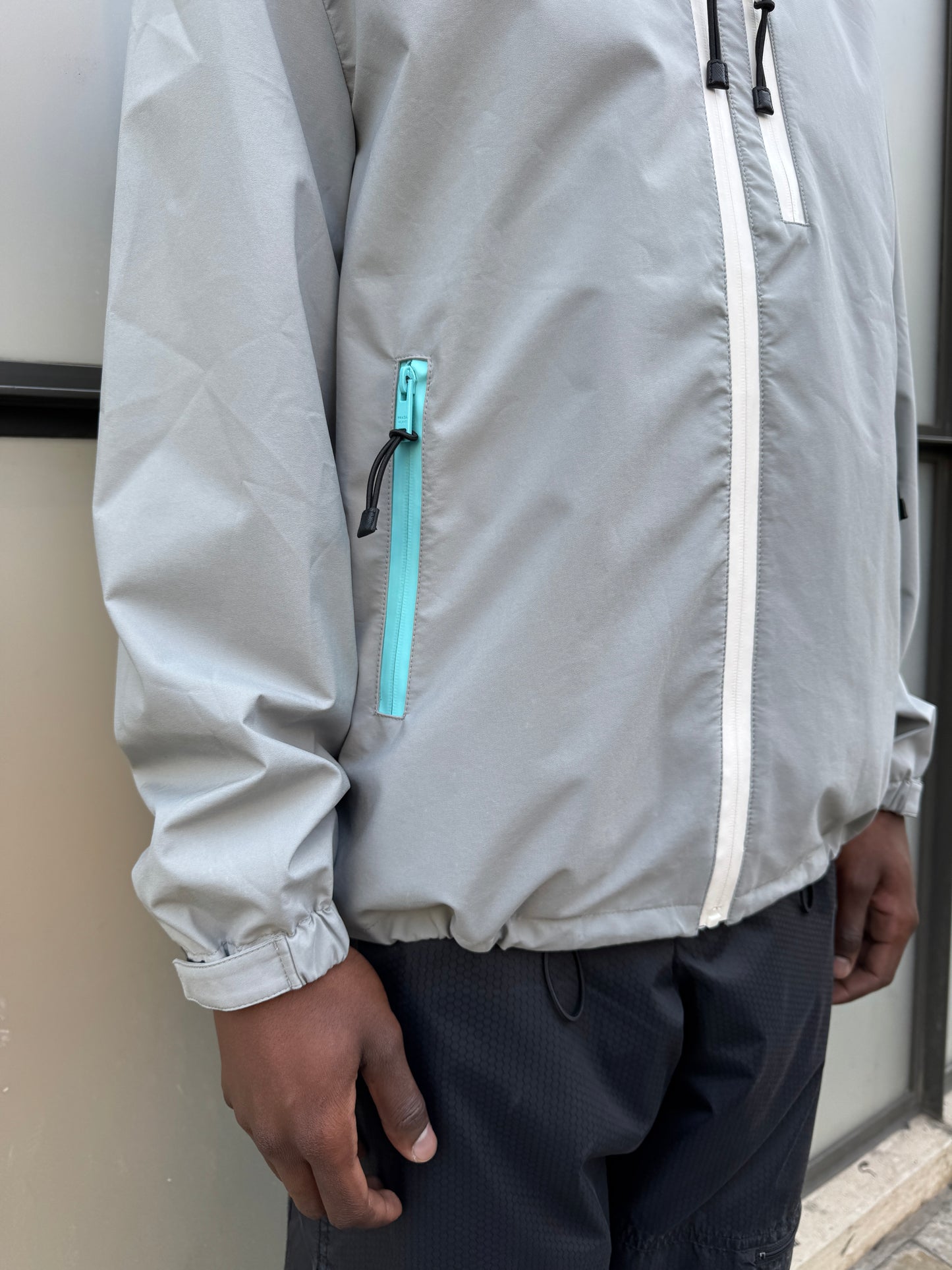 SS17’ Prada Mainline Technical Taped Seam Waterproof Jacket
