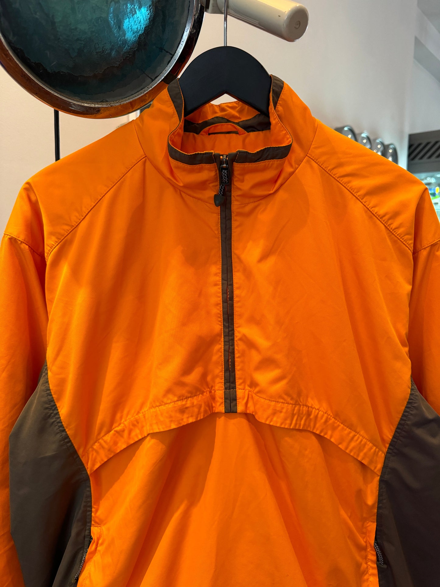 Early 2000’s Nike Bright Orange Half Zip Pullover