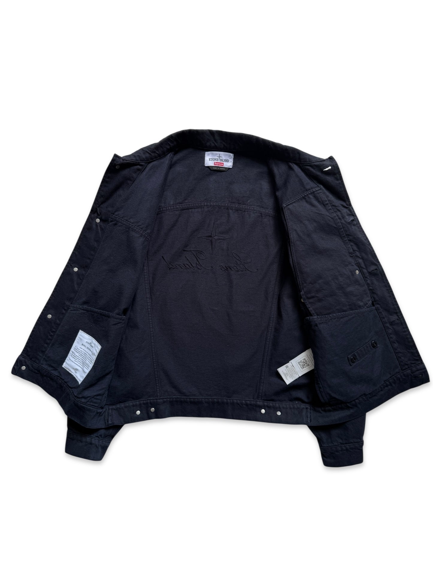 Stone Island x Supreme Bull Denim TC Jacket