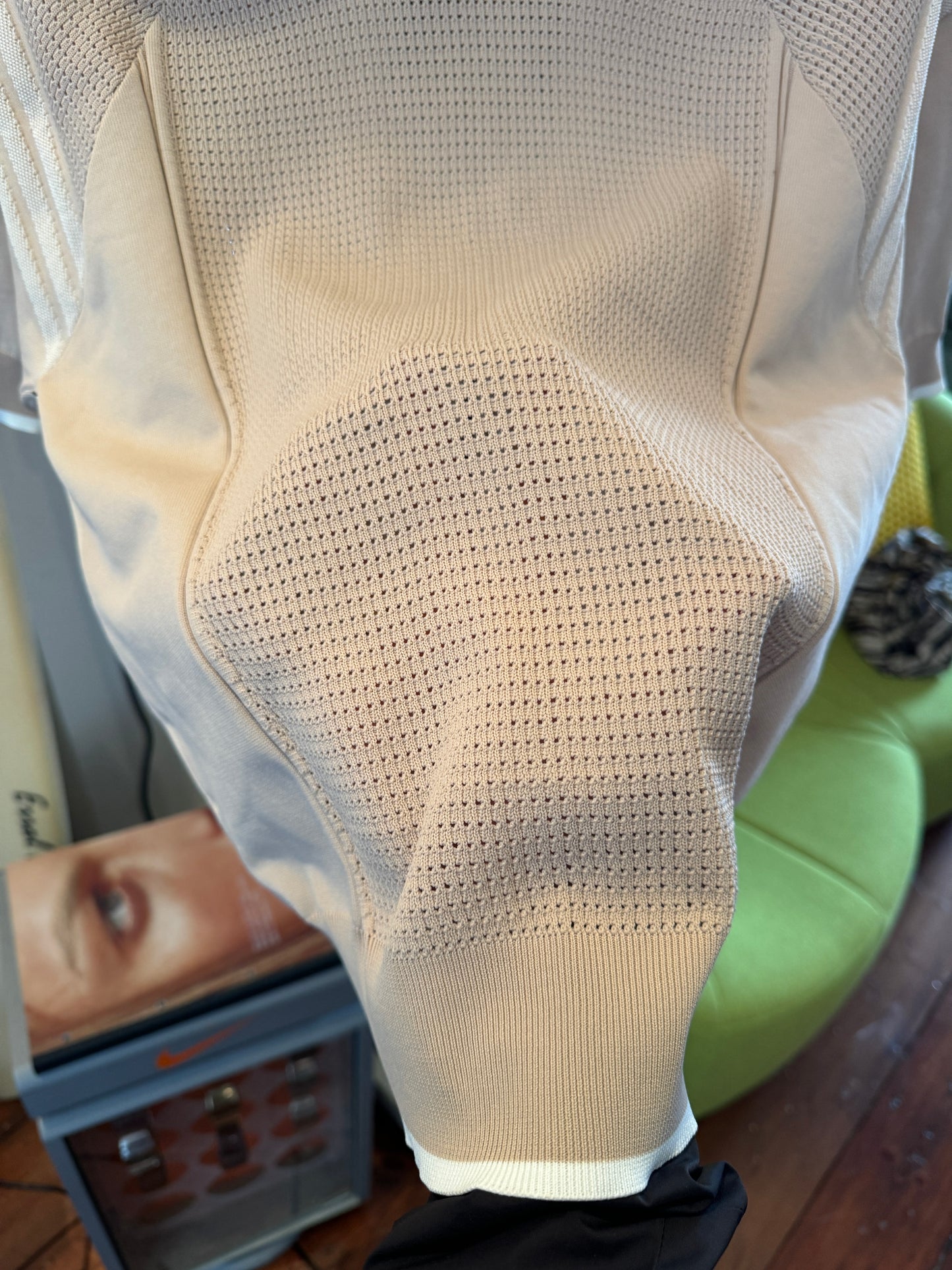 Prada Mainline Sport-Knit Polo Top