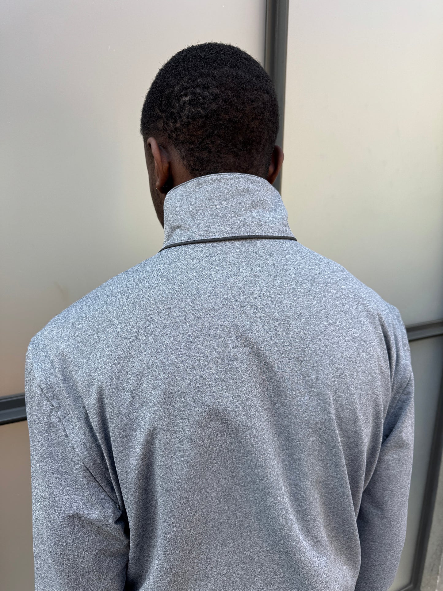 Early 2000's Prada Sport Reversible 4in1 Baby Blue/Grey “Faux Wool” Jacket
