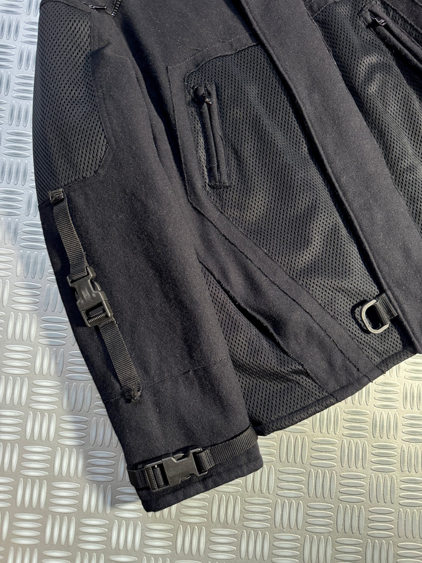 AW04’ Dolce & Gabbana Jet Black Bondage Jacket