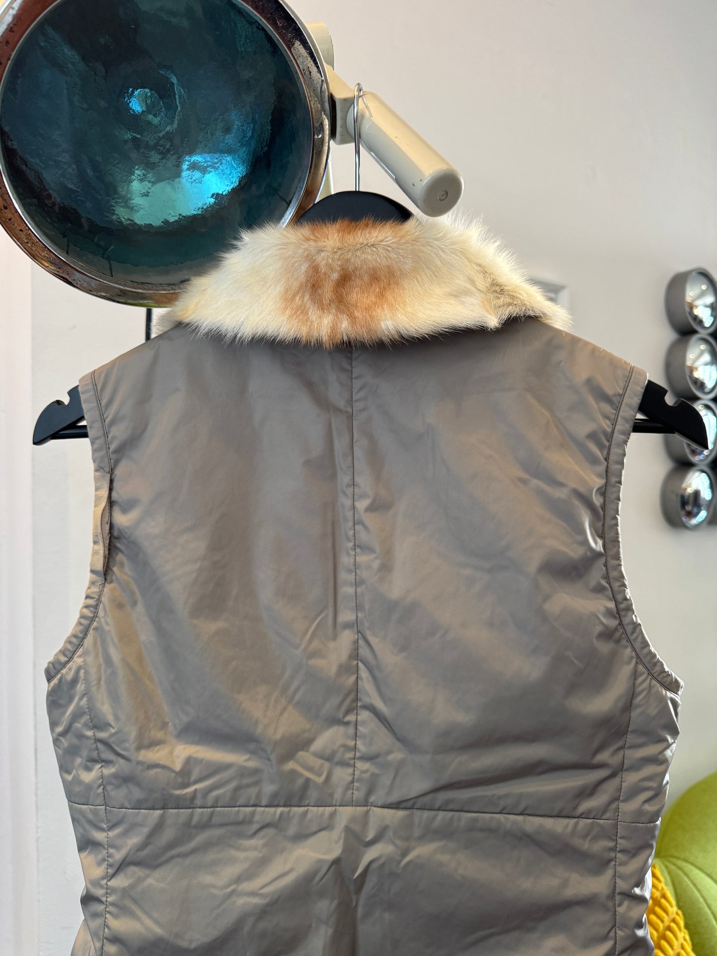 Early 2000’s Prada Sport Reversible Fur Vest