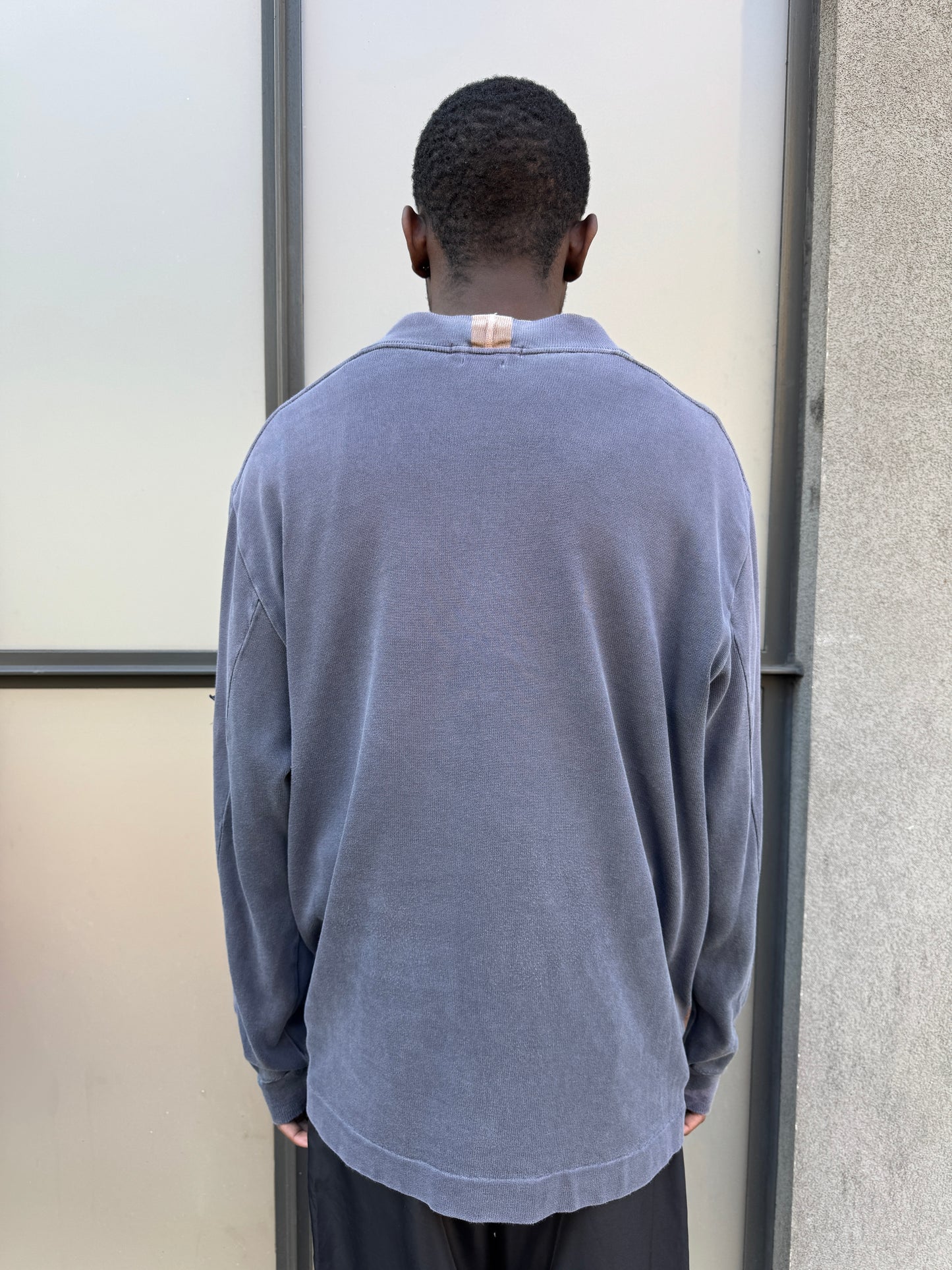 Early 2000’s Stone Island Navy Taped Crewneck