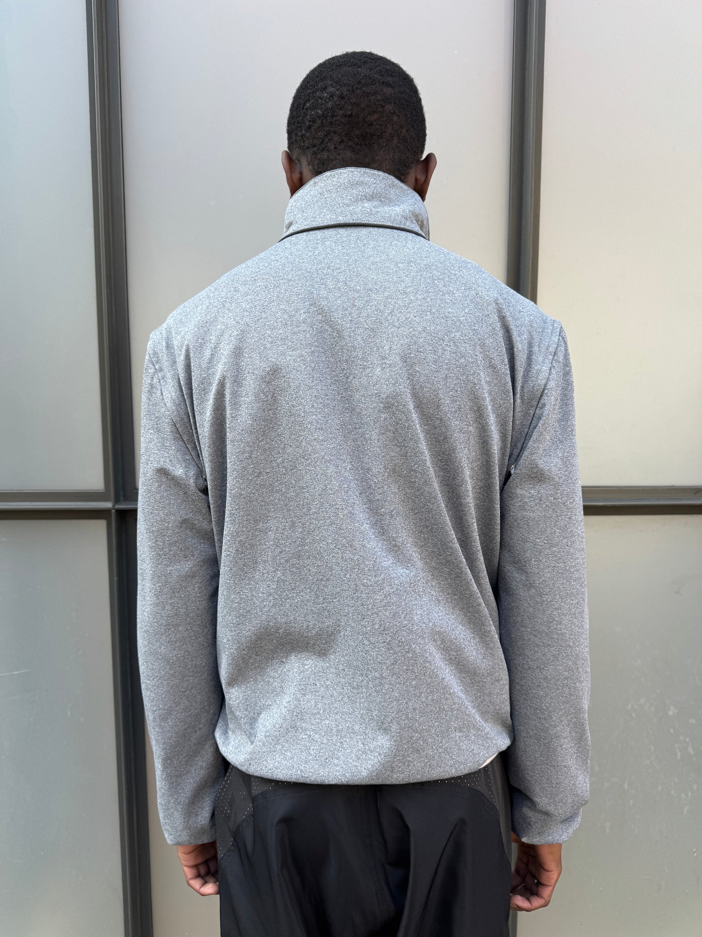 Early 2000's Prada Sport Reversible 4in1 Baby Blue/Grey “Faux Wool” Jacket