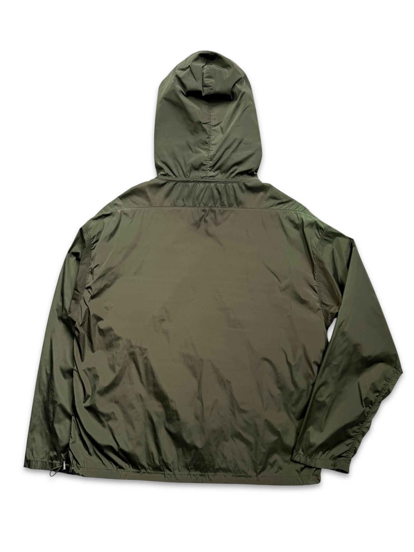 SS11’ Prada Linea Rossa Deep Green Anorak Pullover Jacket