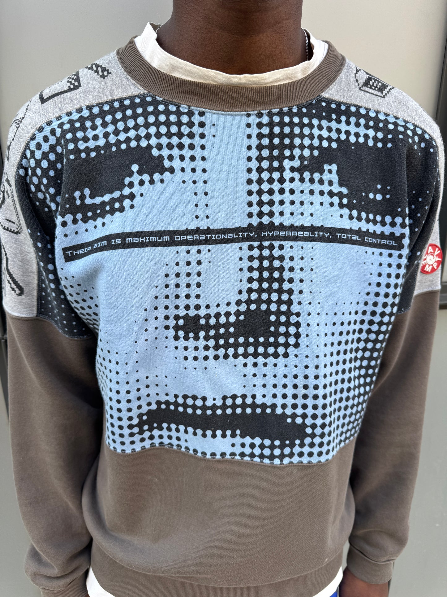 Cav Empt Split Panel Crewneck