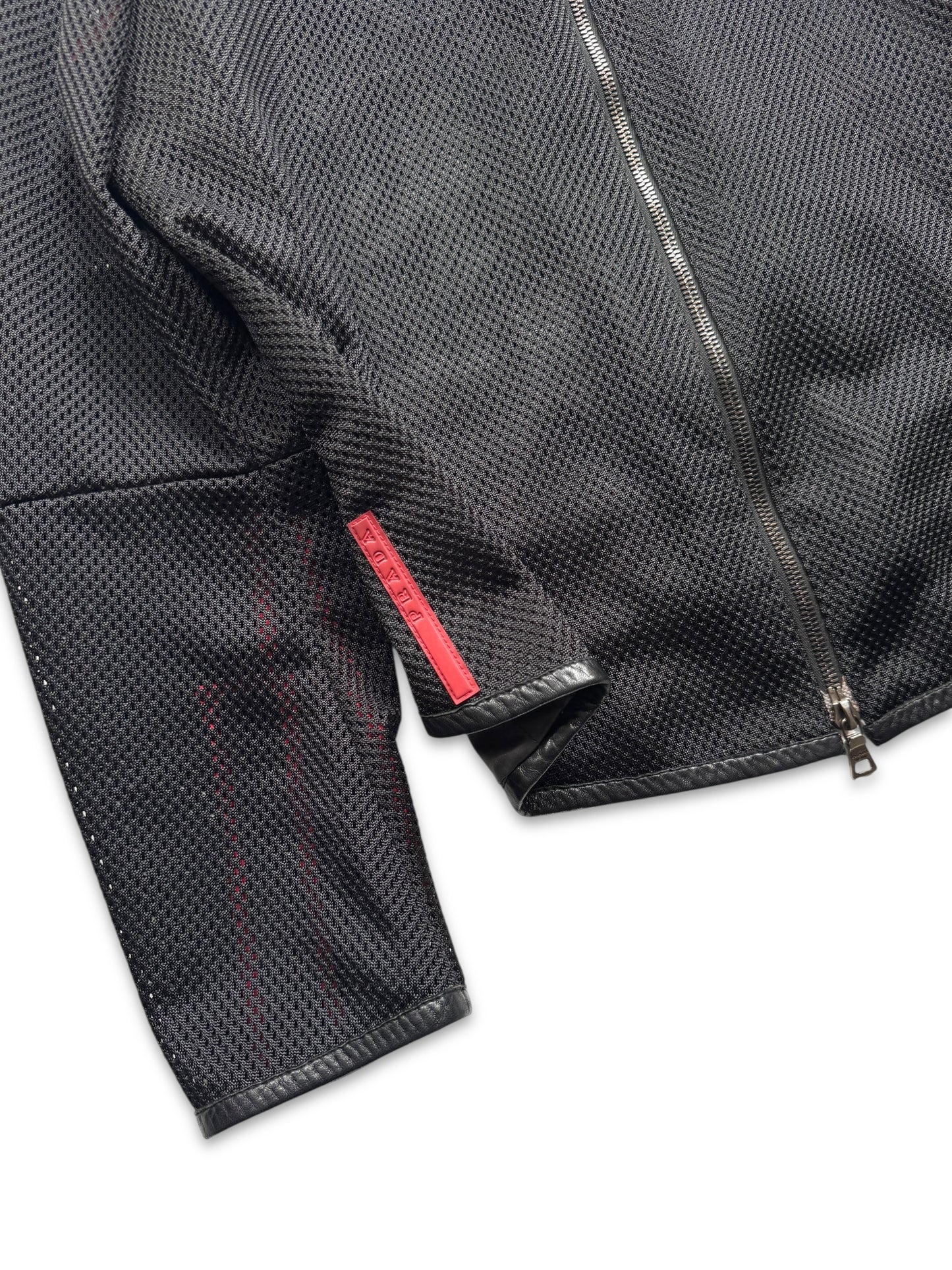SS00’ Prada Sport Mesh Motor Womens Jacket