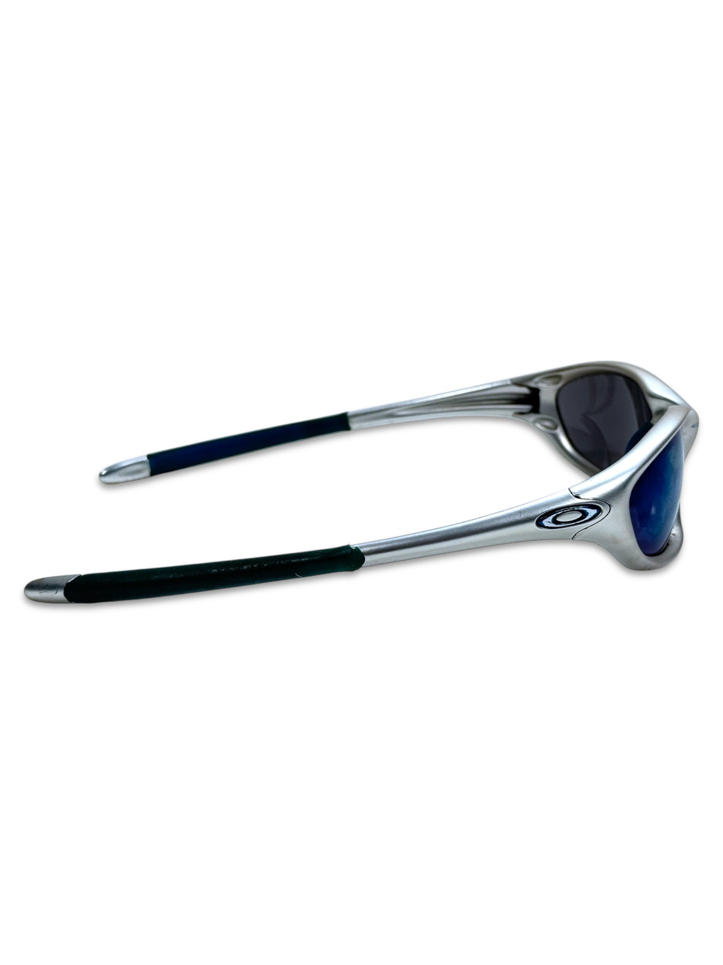 Oakley Silver/Blue Twenty XX Sunglasses