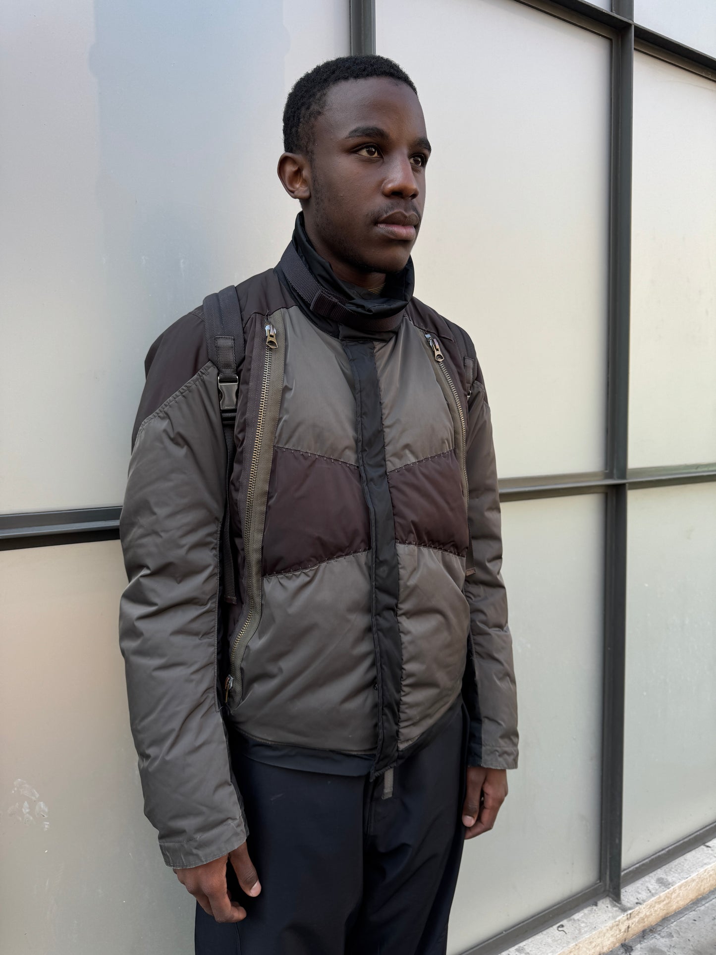 SS00’ Prada Sport Red Dyed Goat Fur Back Pack