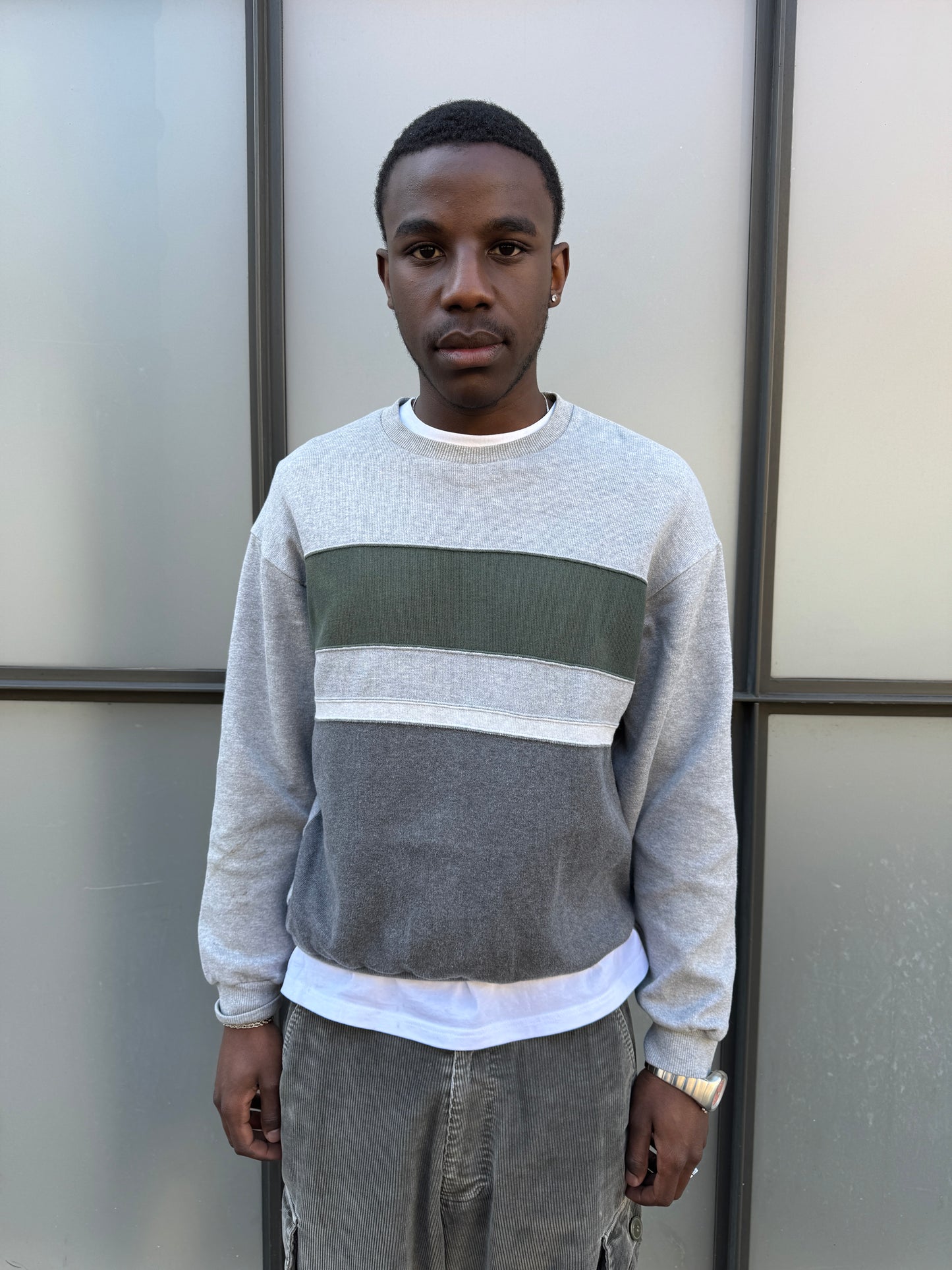 1990's Issey Miyake Split Panel Crewneck