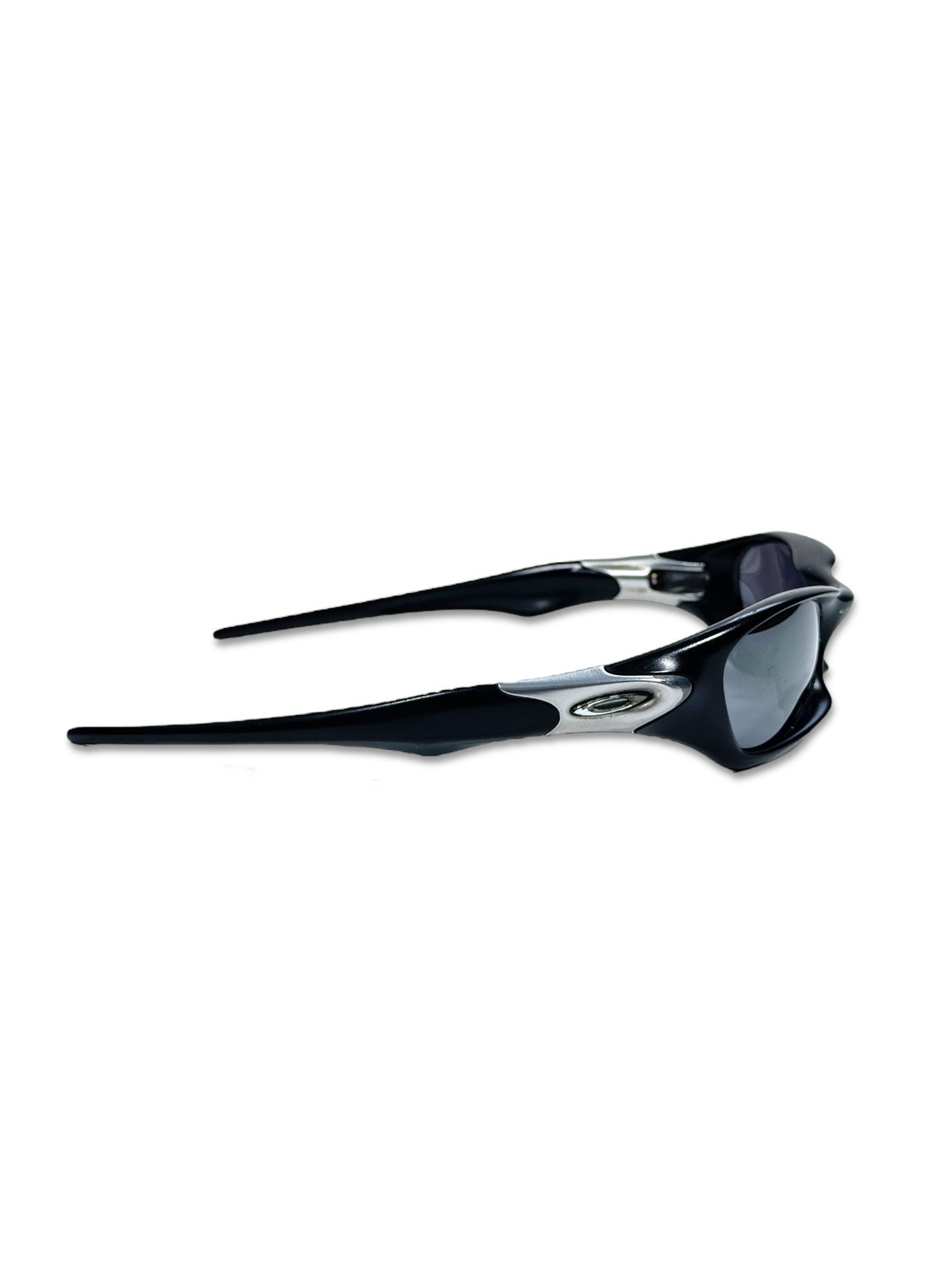 Oakley Jet Black/Silver Valve Sunglasses
