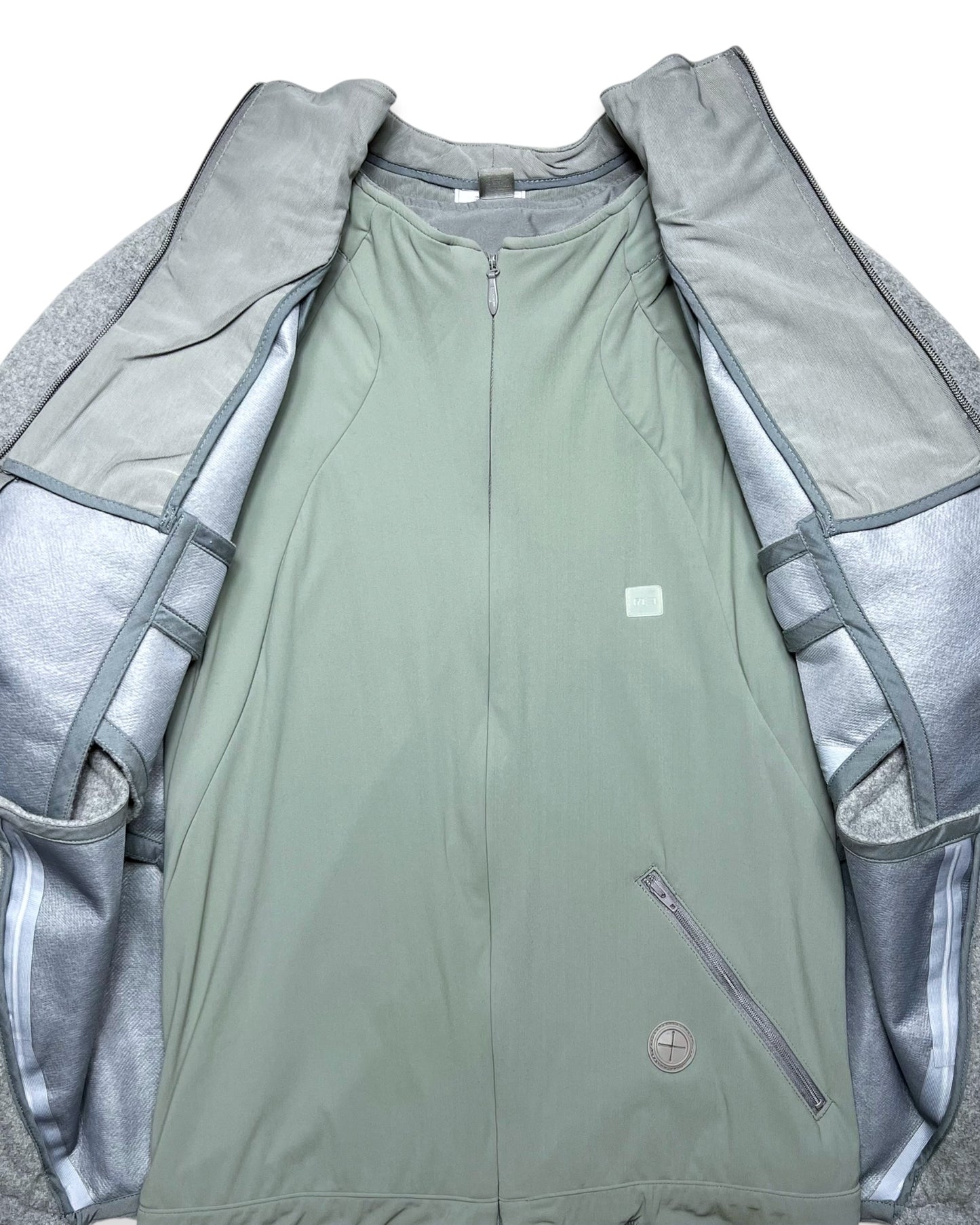 2003-04 Nike 01 Code Grey Loro Piana Wool Mastercraft Jacket