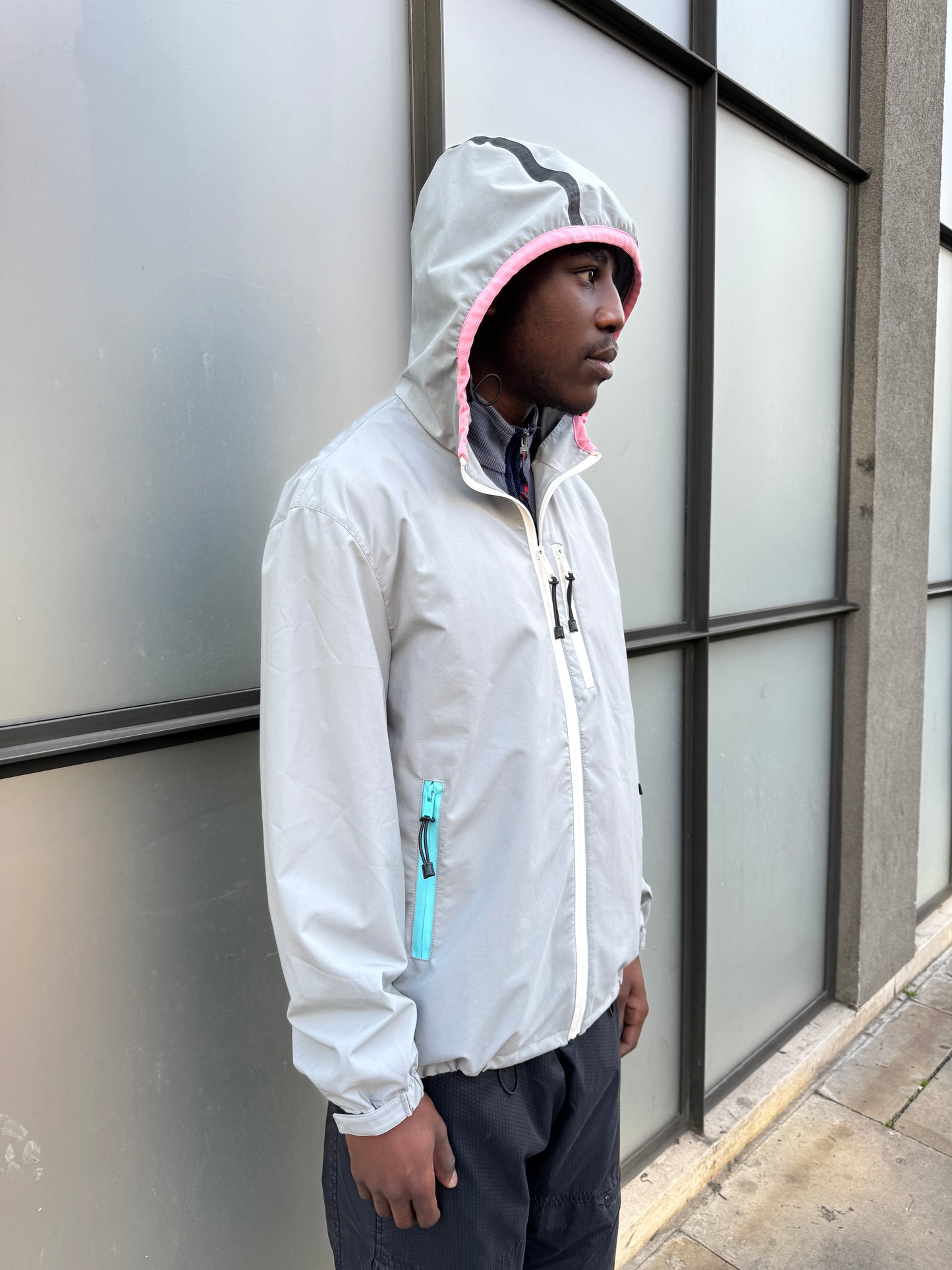 SS17’ Prada Mainline Technical Taped Seam Waterproof Jacket