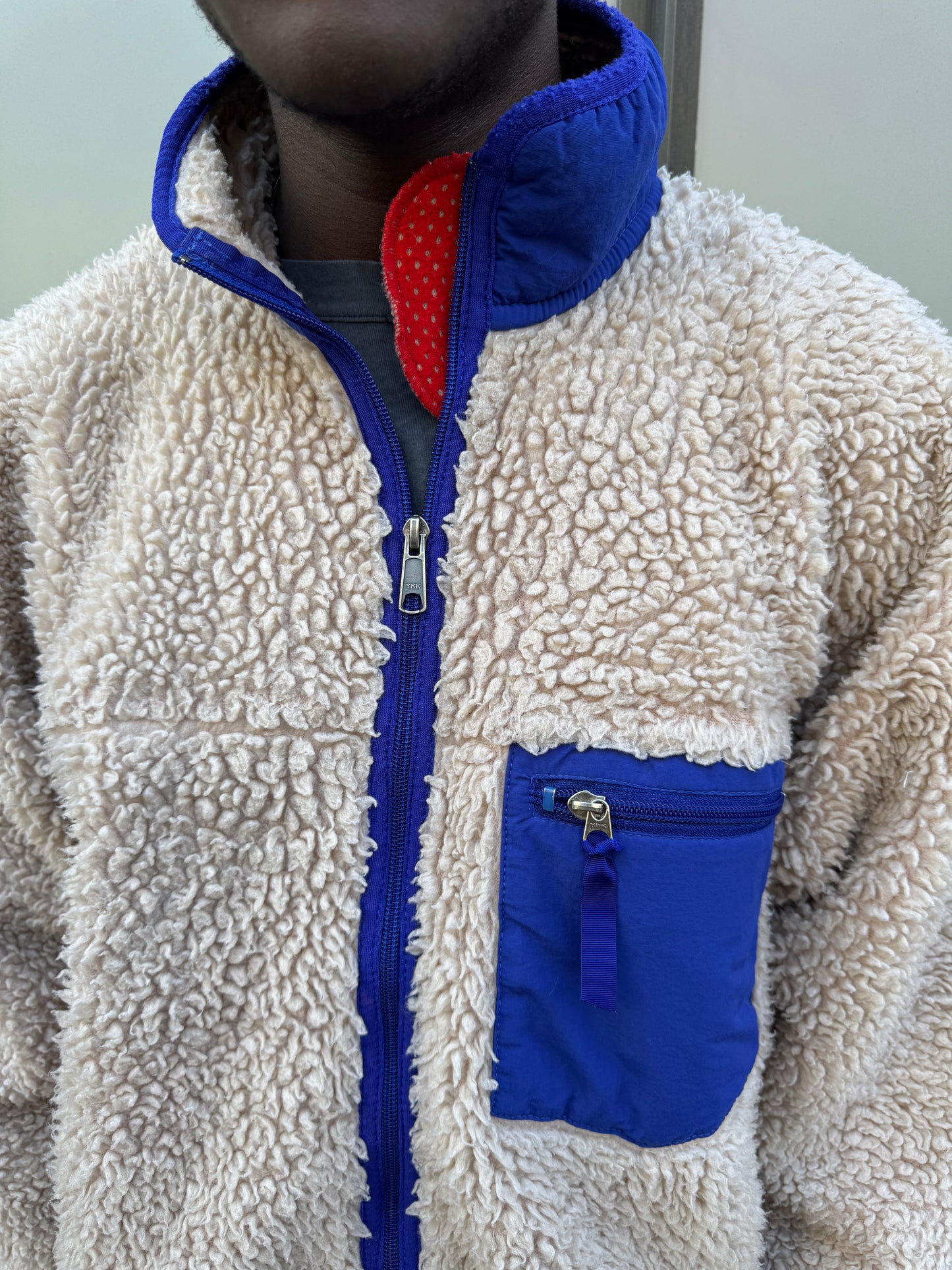 1990's Patagonia Deep Pile Fleece Jacket