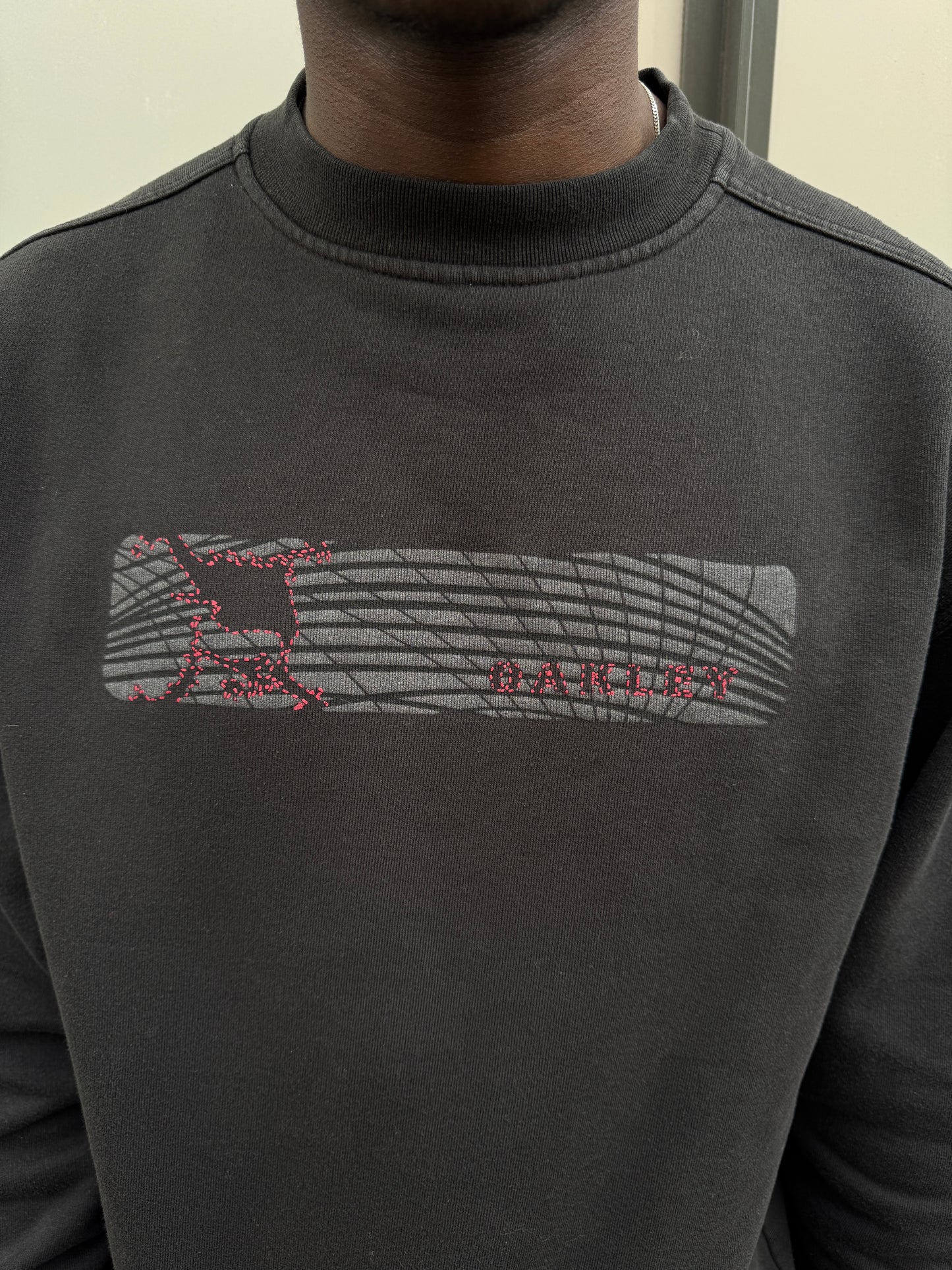 Early 2000’s Oakley Spellout Crewneck