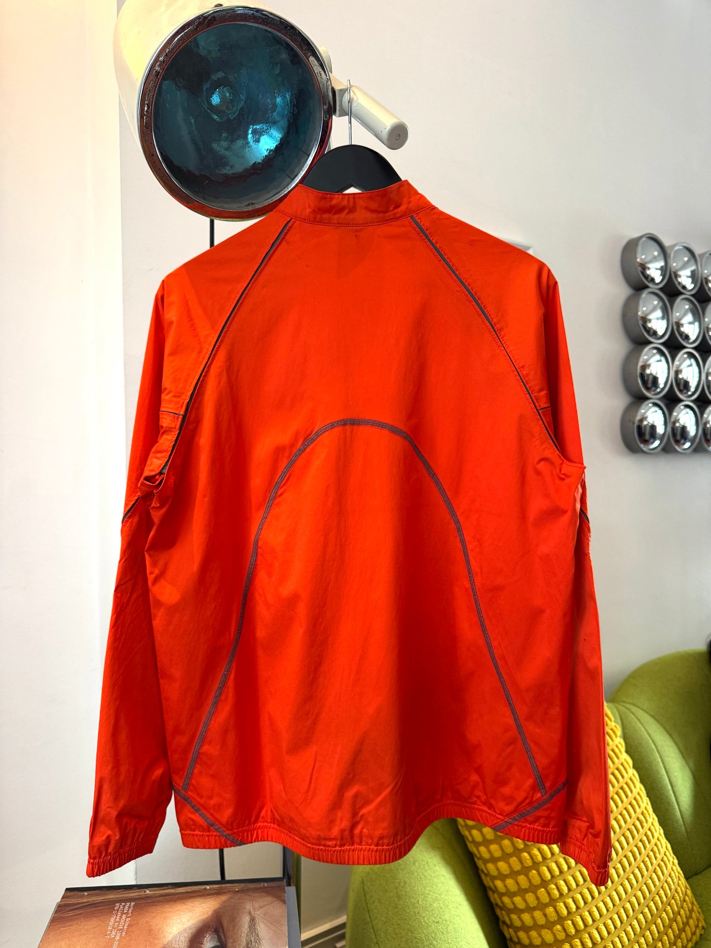 SS03’ Nike Mobius Bright Orange Articulated 1/4 Zip Jacket