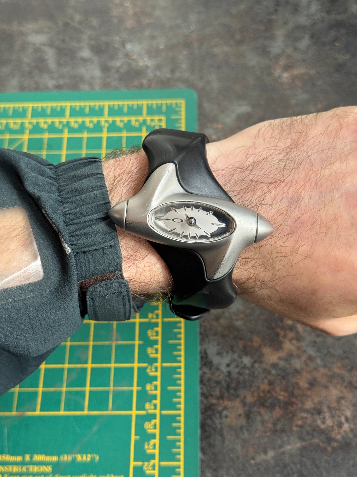 2001 Oakley Torpedo Stainless Steel Watch