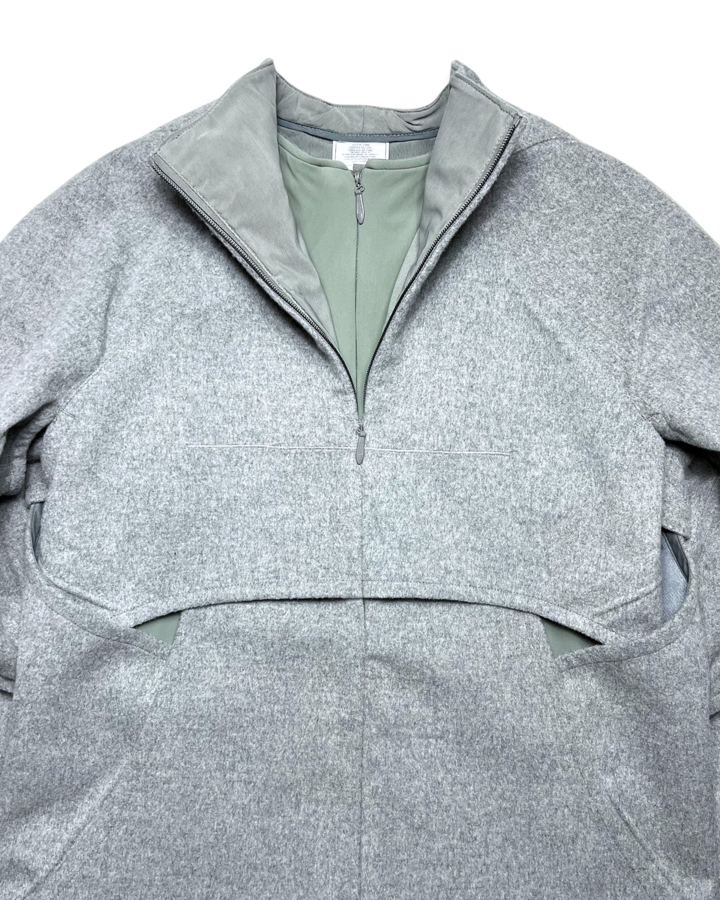 2003-04 Nike 01 Code Grey Loro Piana Wool Mastercraft Jacket
