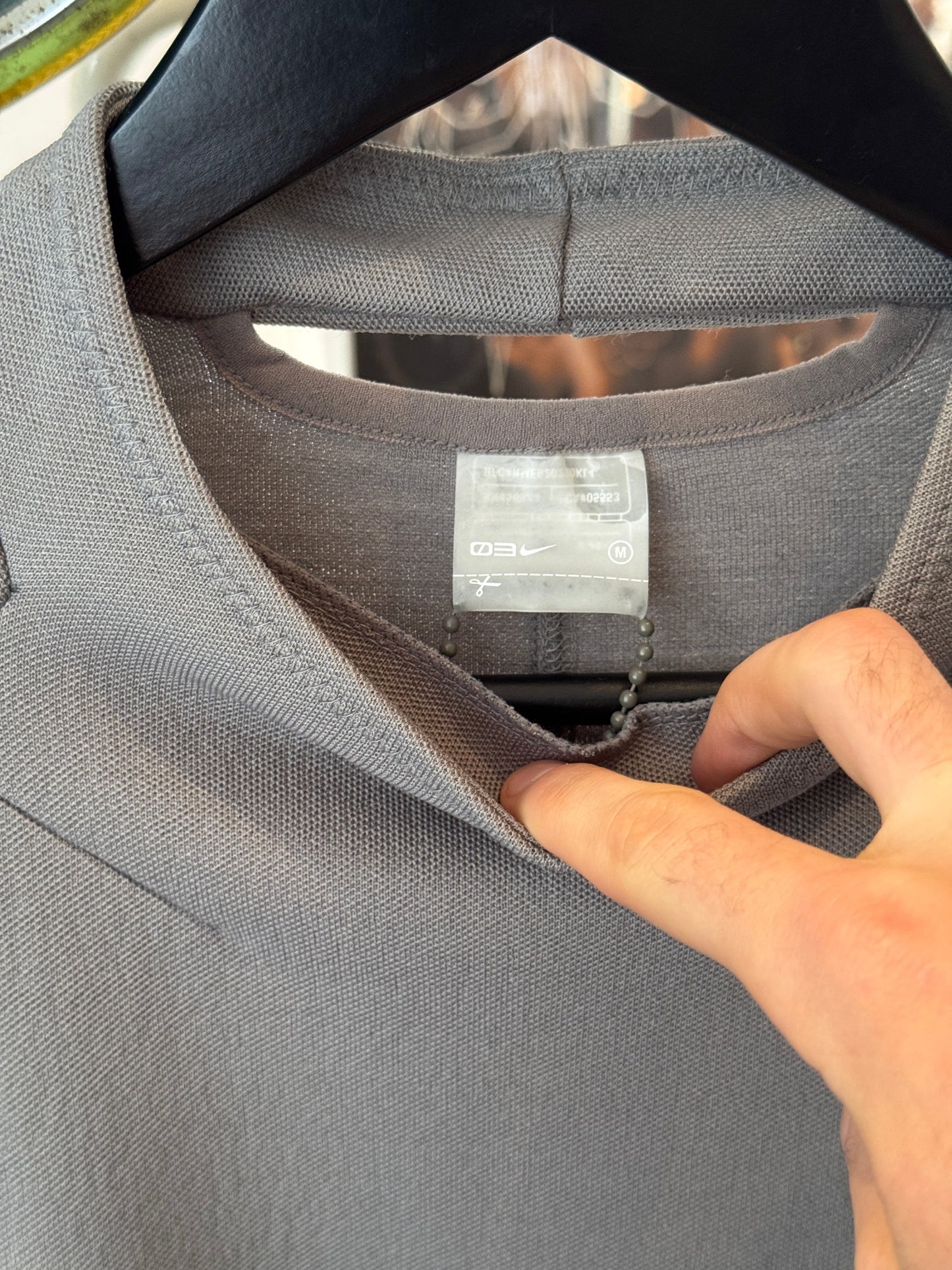 Nike 01 Code 'First Grade Tee Unit' Marino Wool Longsleeve Crewneck