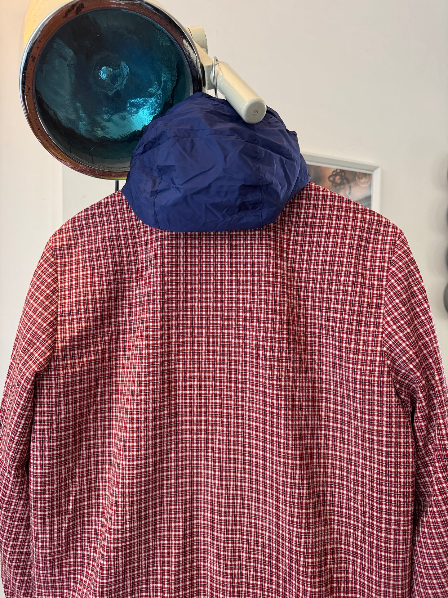 SS17’ Prada Main Line Knitted Plaid Jacket