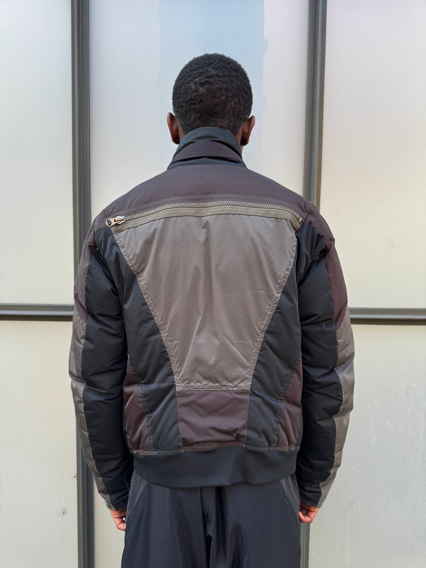Early 2000’s Marithe Francois + Girbaud Patchwork Multi Pocket Jacket