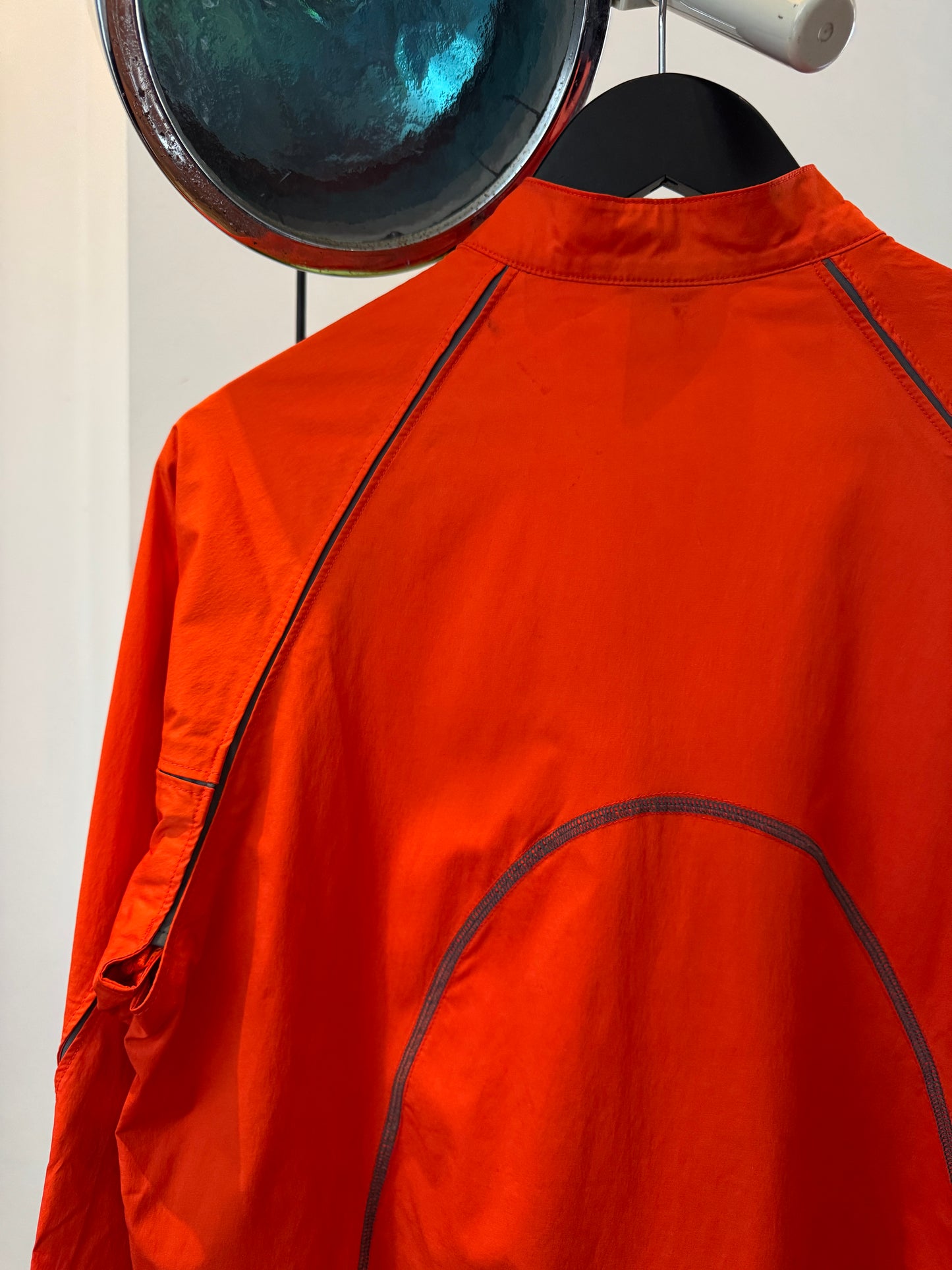 SS03’ Nike Mobius Bright Orange Articulated 1/4 Zip Jacket