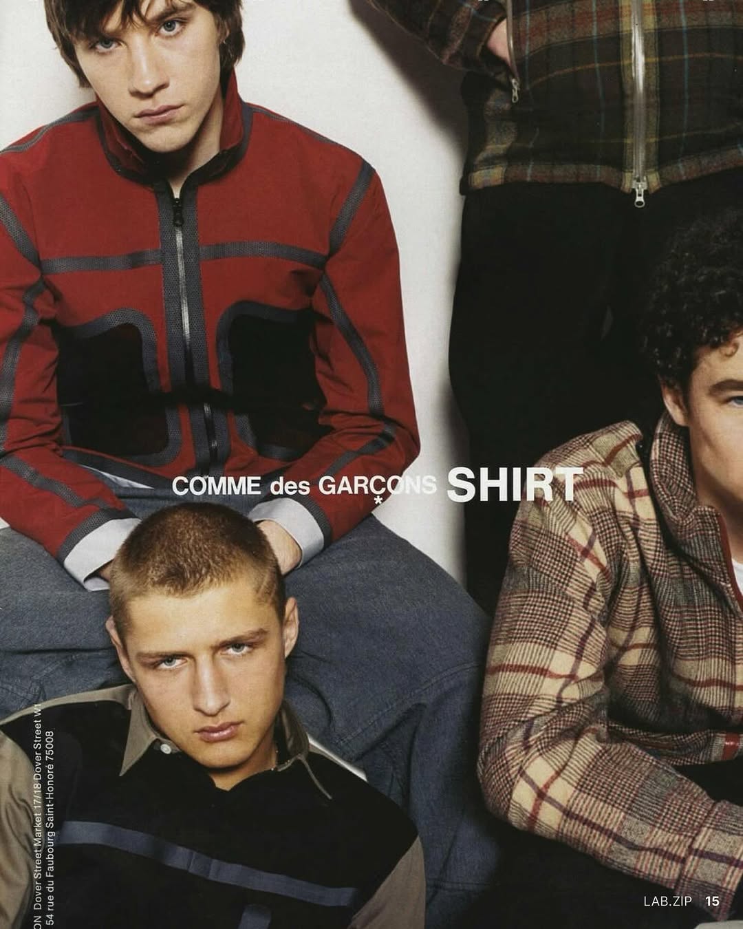 AW05 Comme des Garçons SHIRT Plaid Jacket