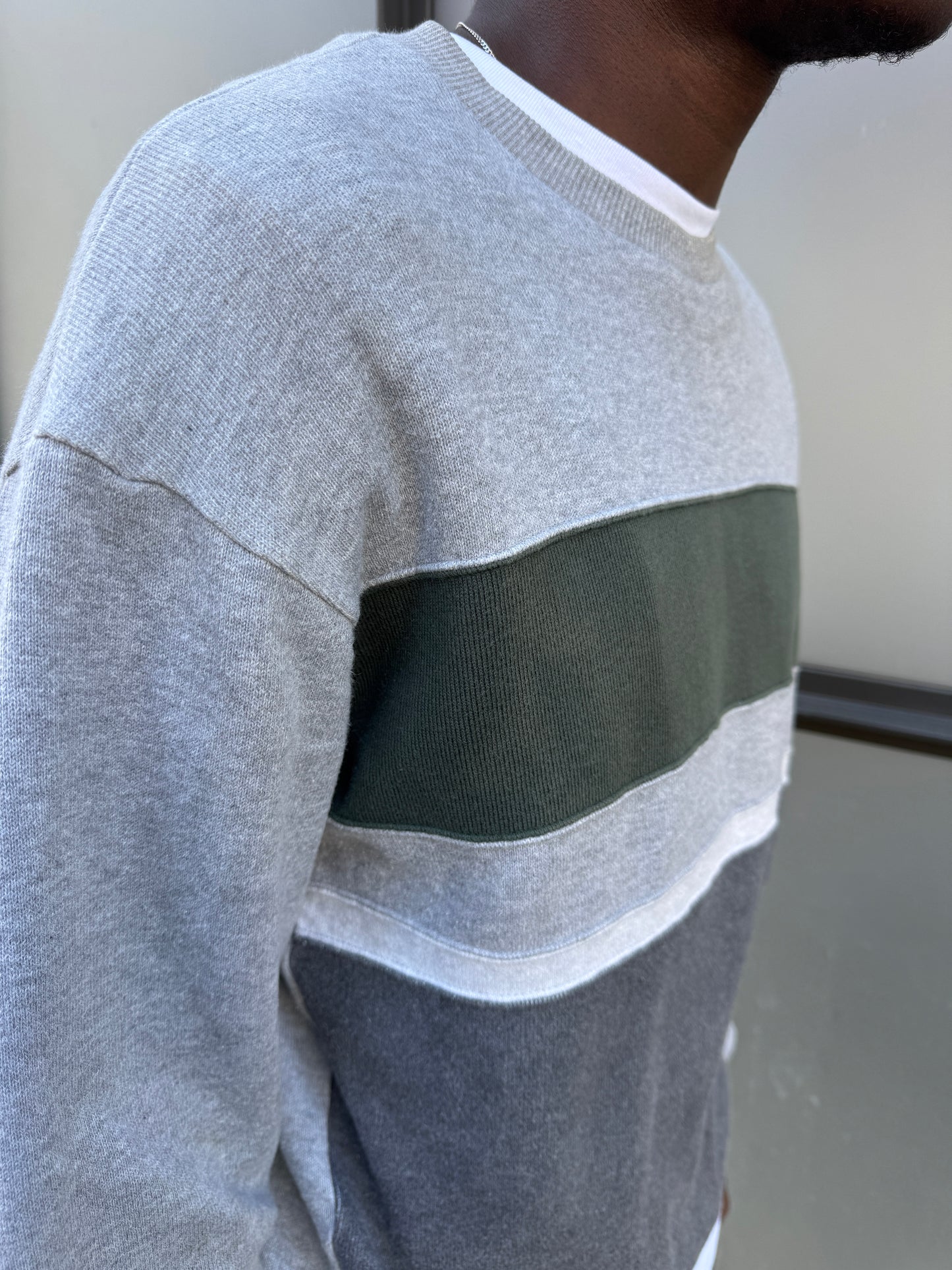 1990's Issey Miyake Split Panel Crewneck