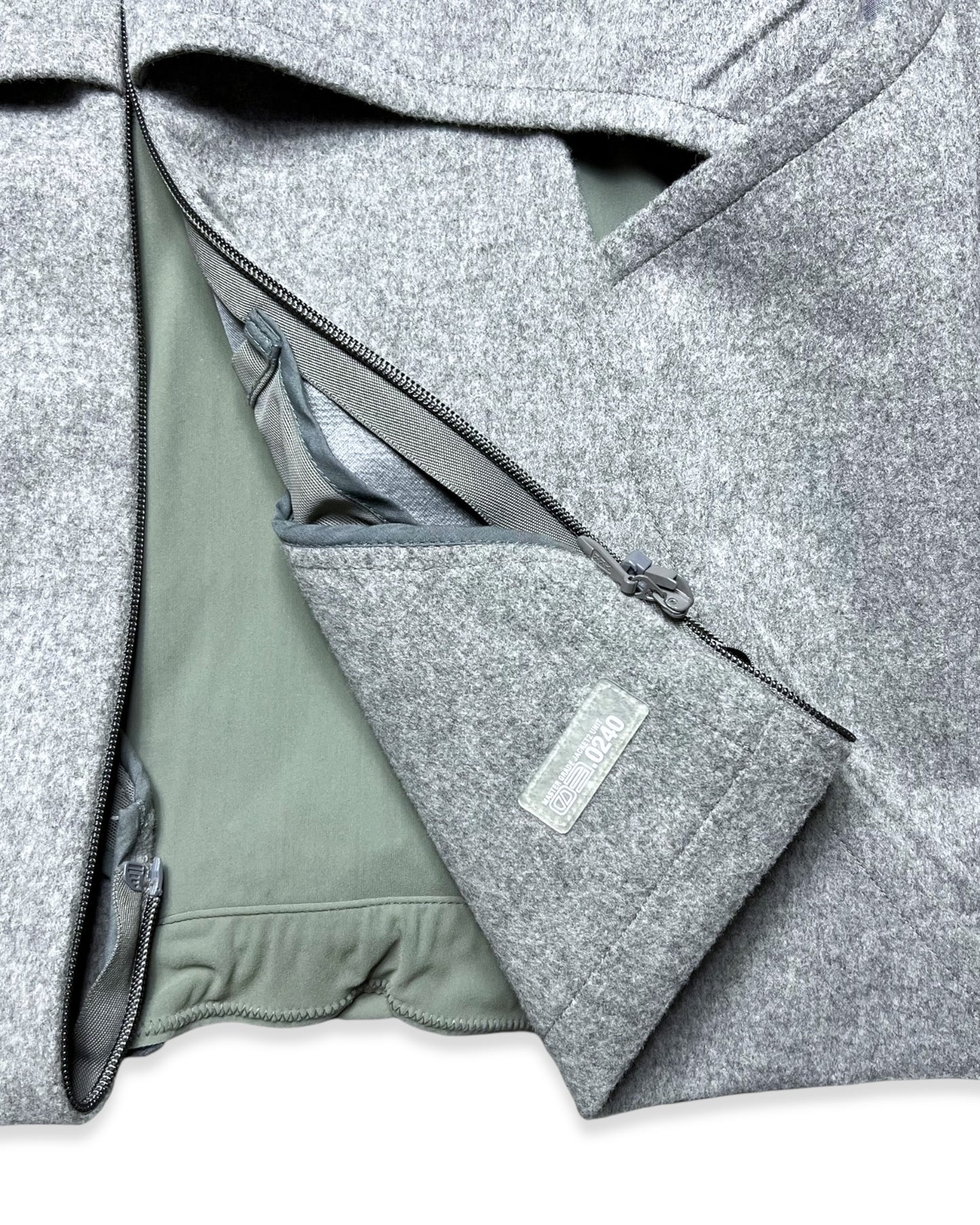 2003-04 Nike 01 Code Grey Loro Piana Wool Mastercraft Jacket