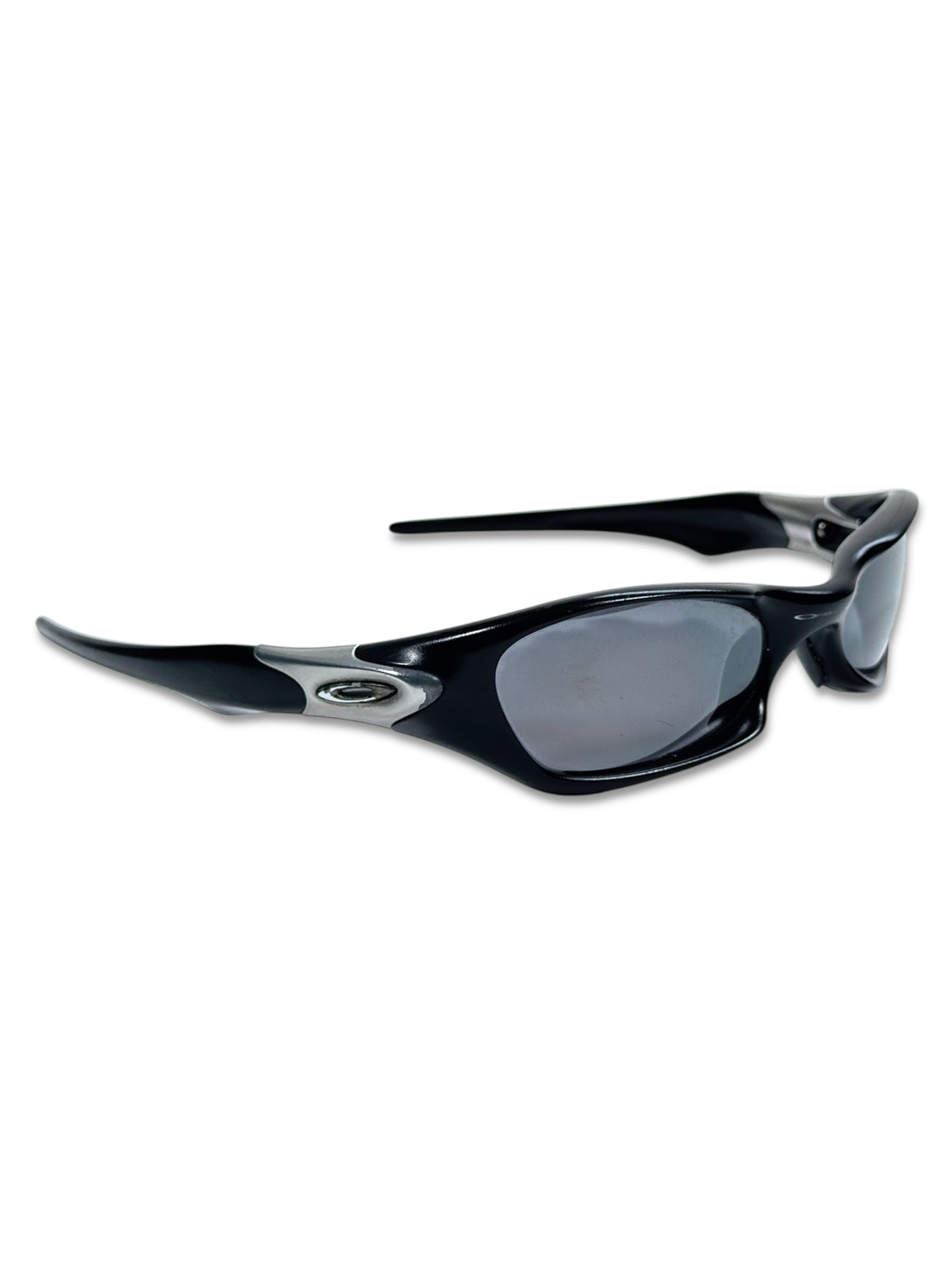 Oakley Jet Black/Silver Valve Sunglasses