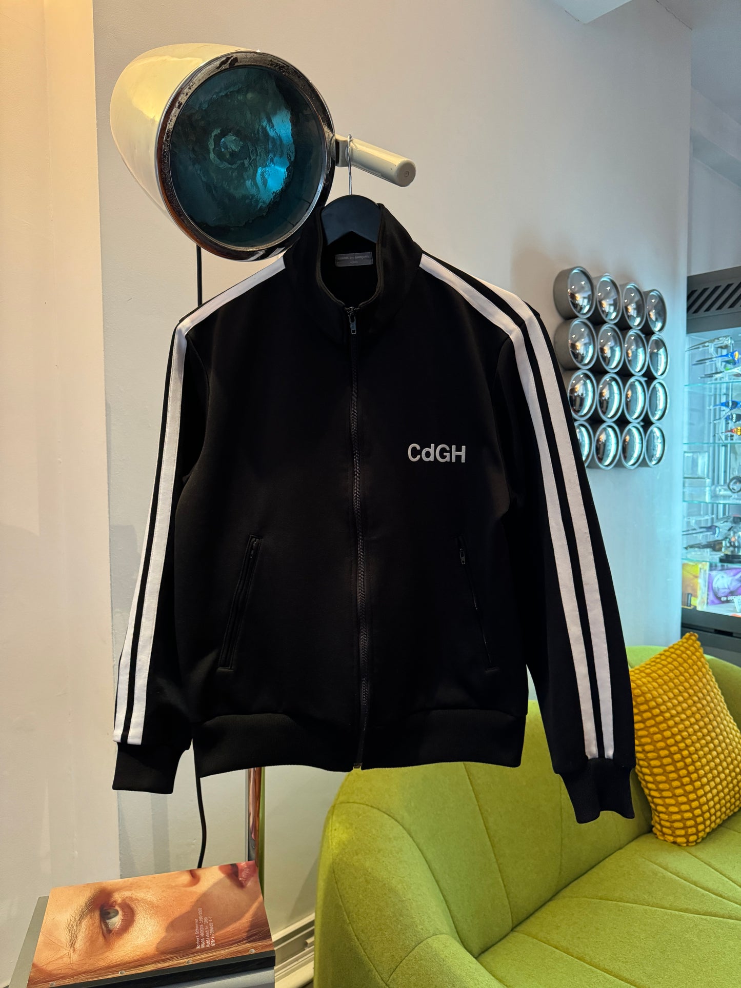Early 2000’s Comme Des Garcons Homme Black Track Jacket