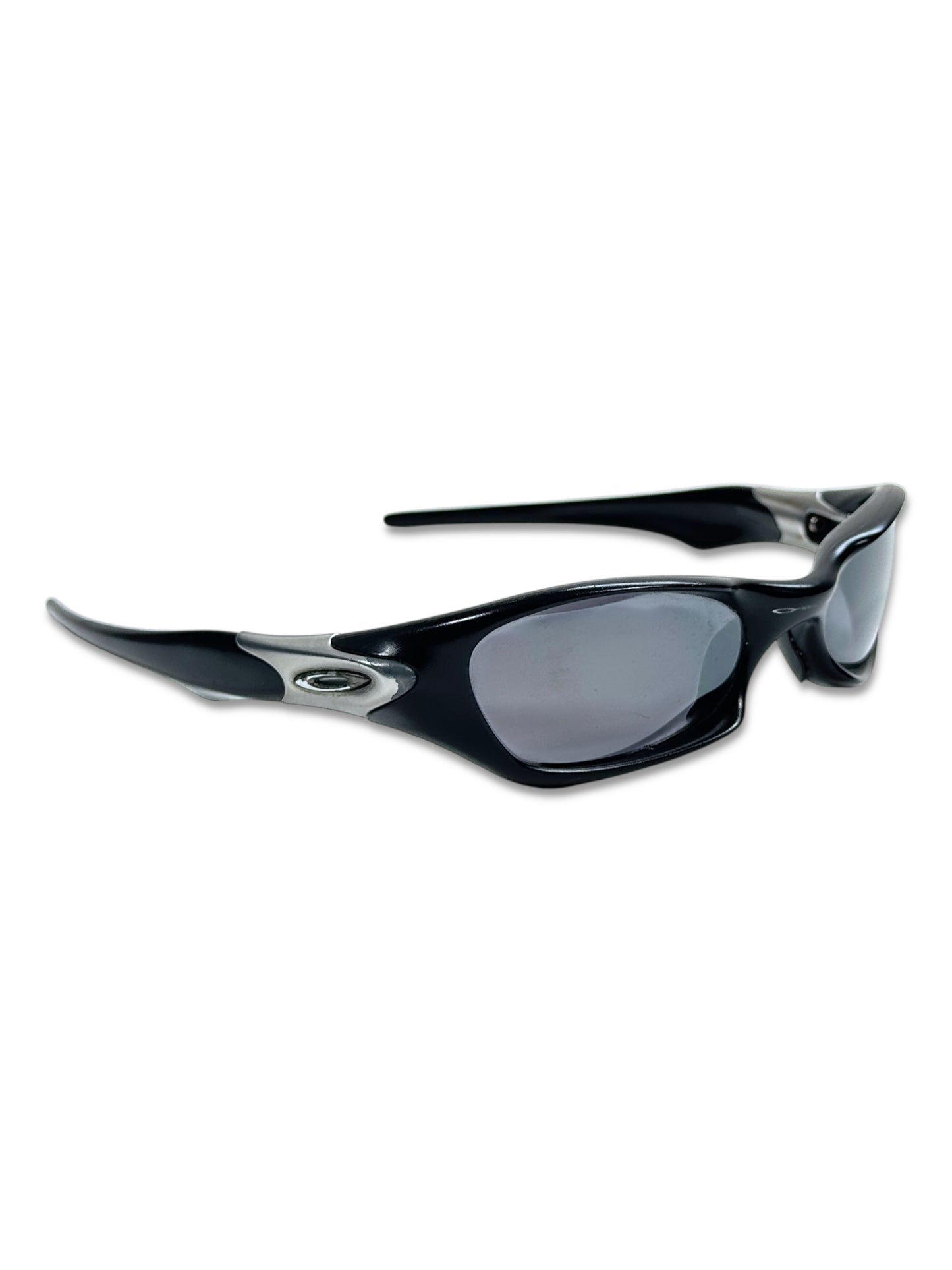 Oakley Jet Black/Silver Valve Sunglasses