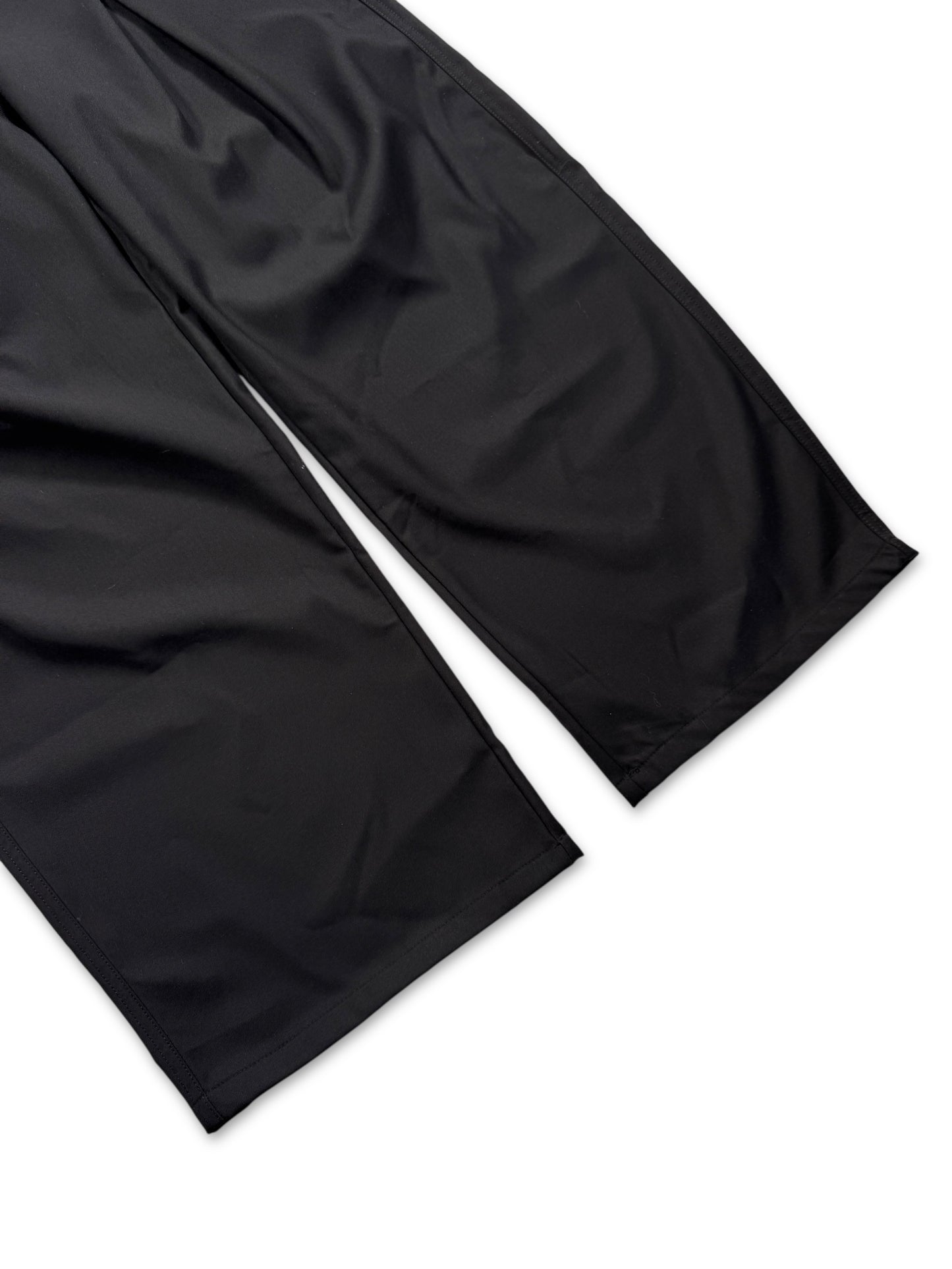 Unbranded Jet Black Pleated Pant