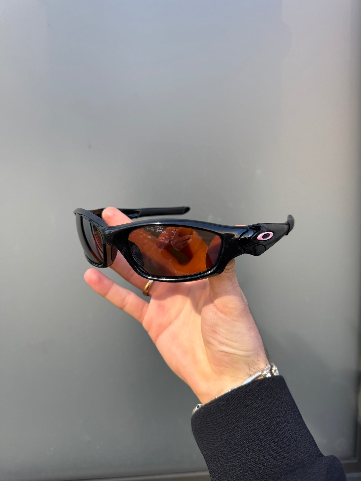 Oakley Straight Jacket 2.0 Black/Pink Sunglasses