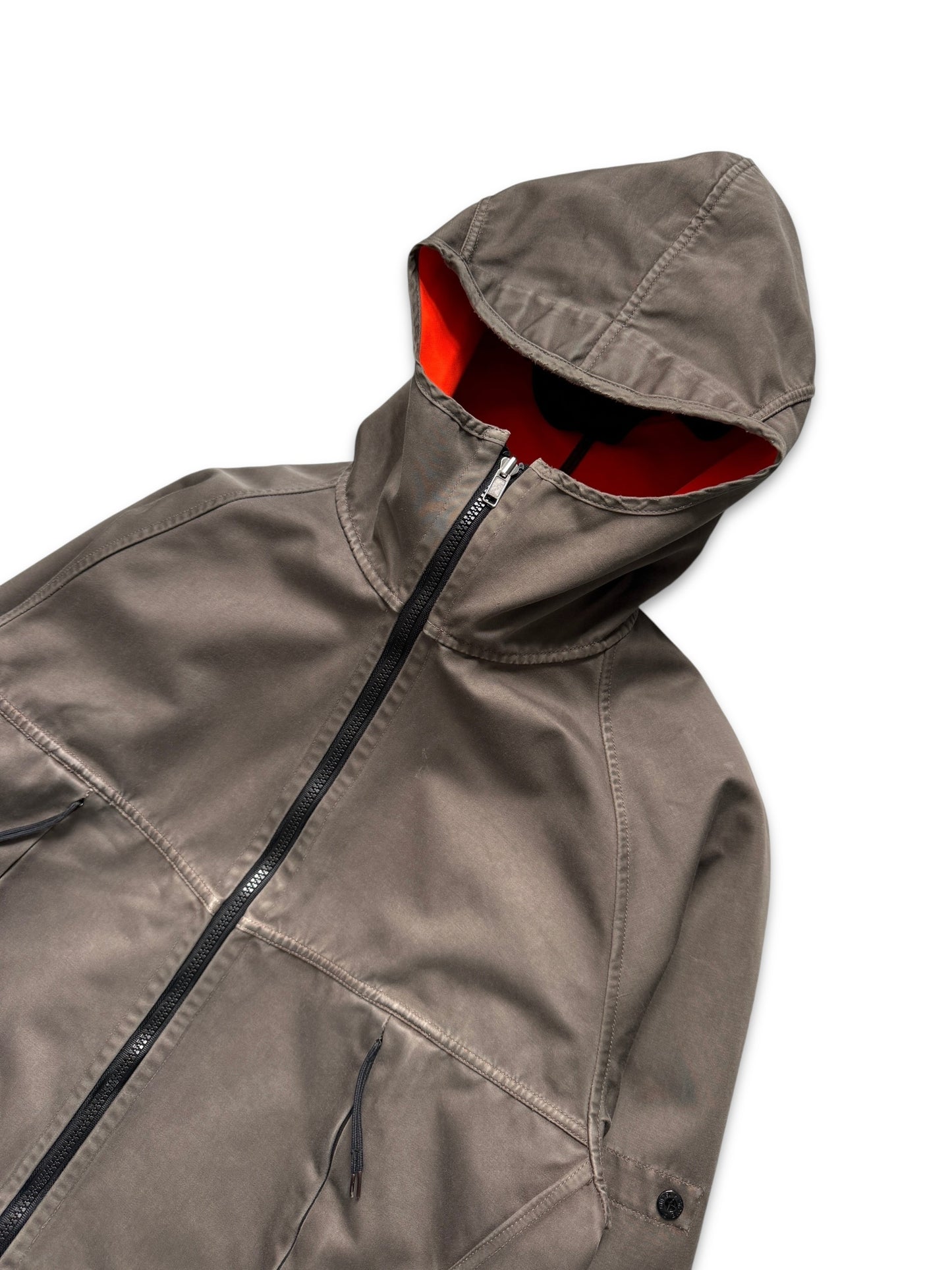 AW05' Stone Island Fluorescent Orange Reversible Jacket