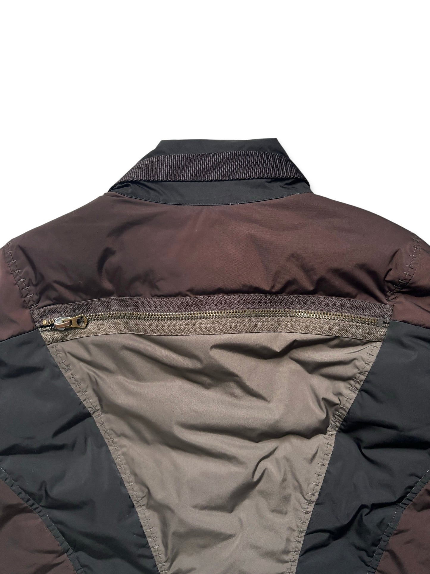 Early 2000’s Marithe Francois + Girbaud Patchwork Multi Pocket Jacket